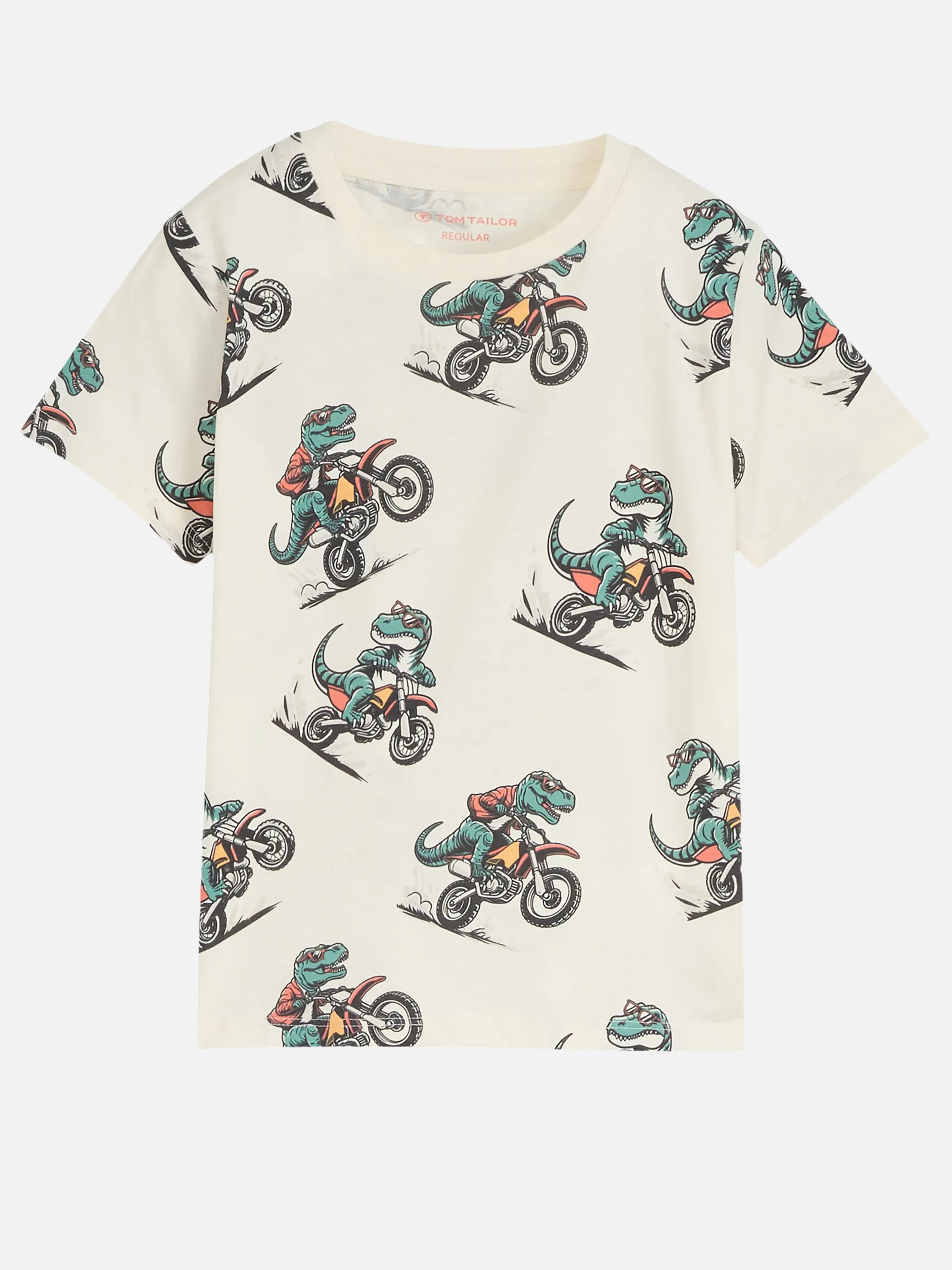 Tom Tailor 1049940 allover printed t-shirt Bunt 927987 39796 1