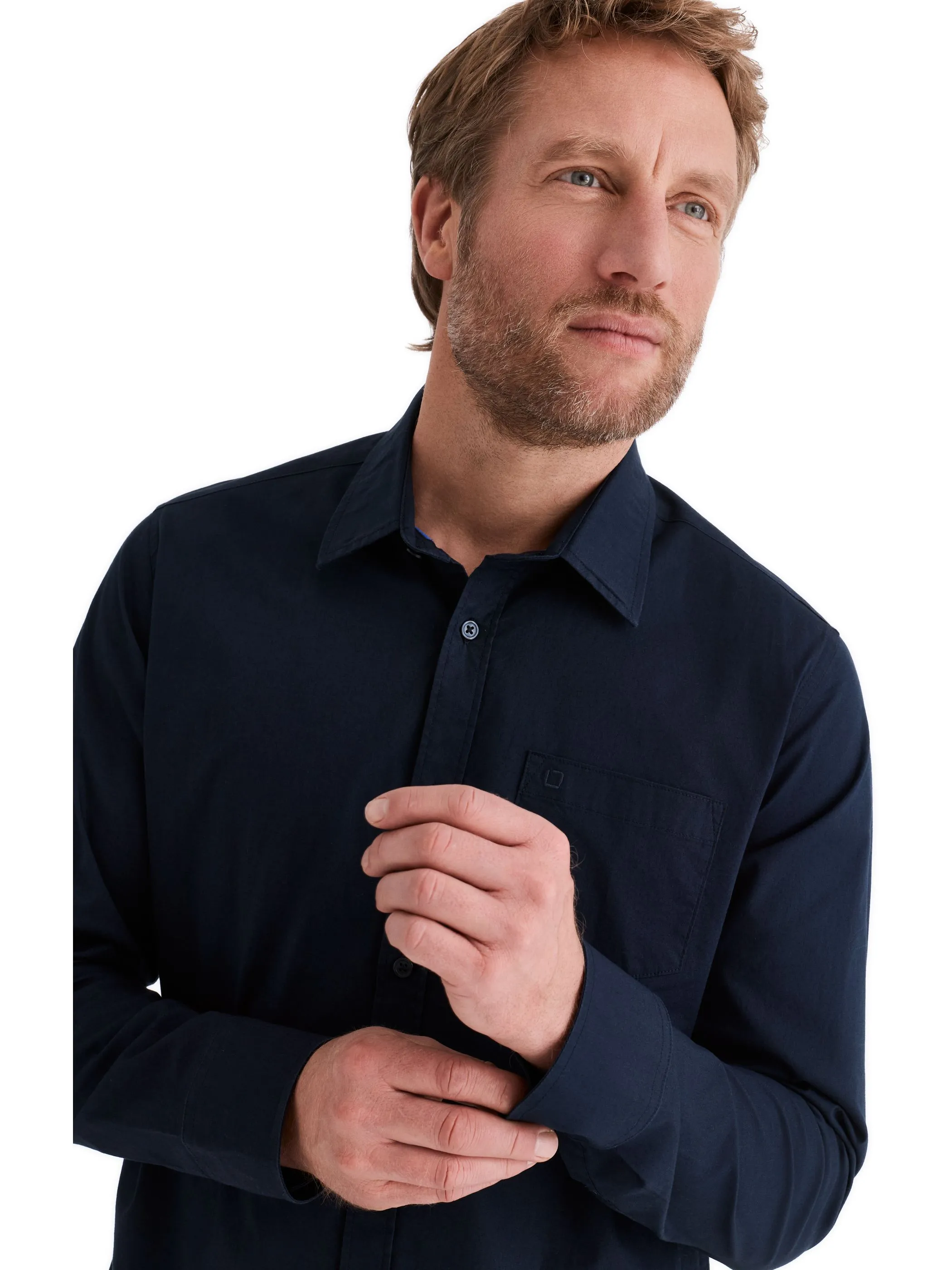 Stooker HAKA 73230010004597 He. Bluse/Hemd, Marine 928382 4597 3