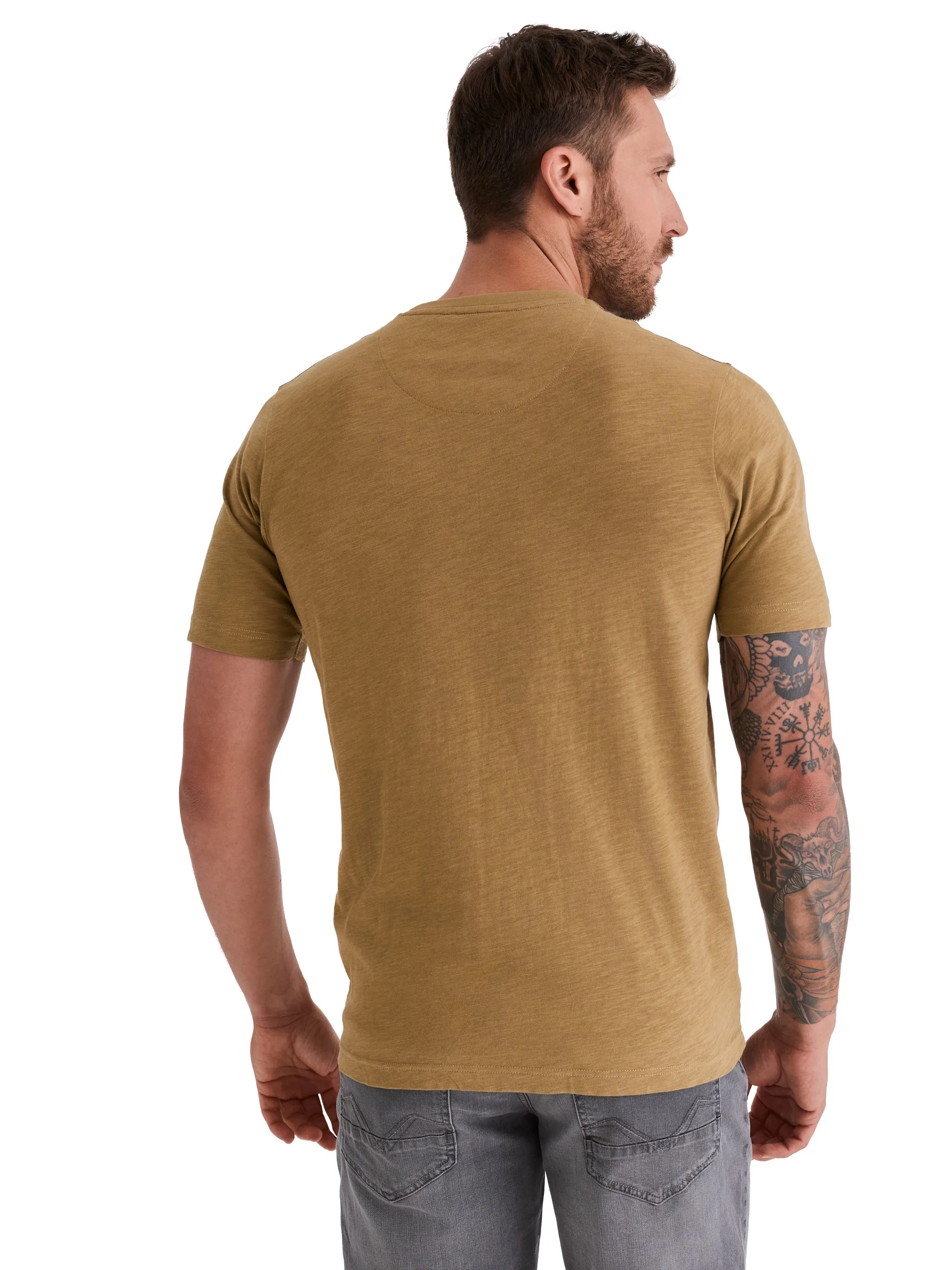 HERO by John Medoox 74306470002699 He-T-Shirt TIM,XXXL,y Gelb 928354 2699 2