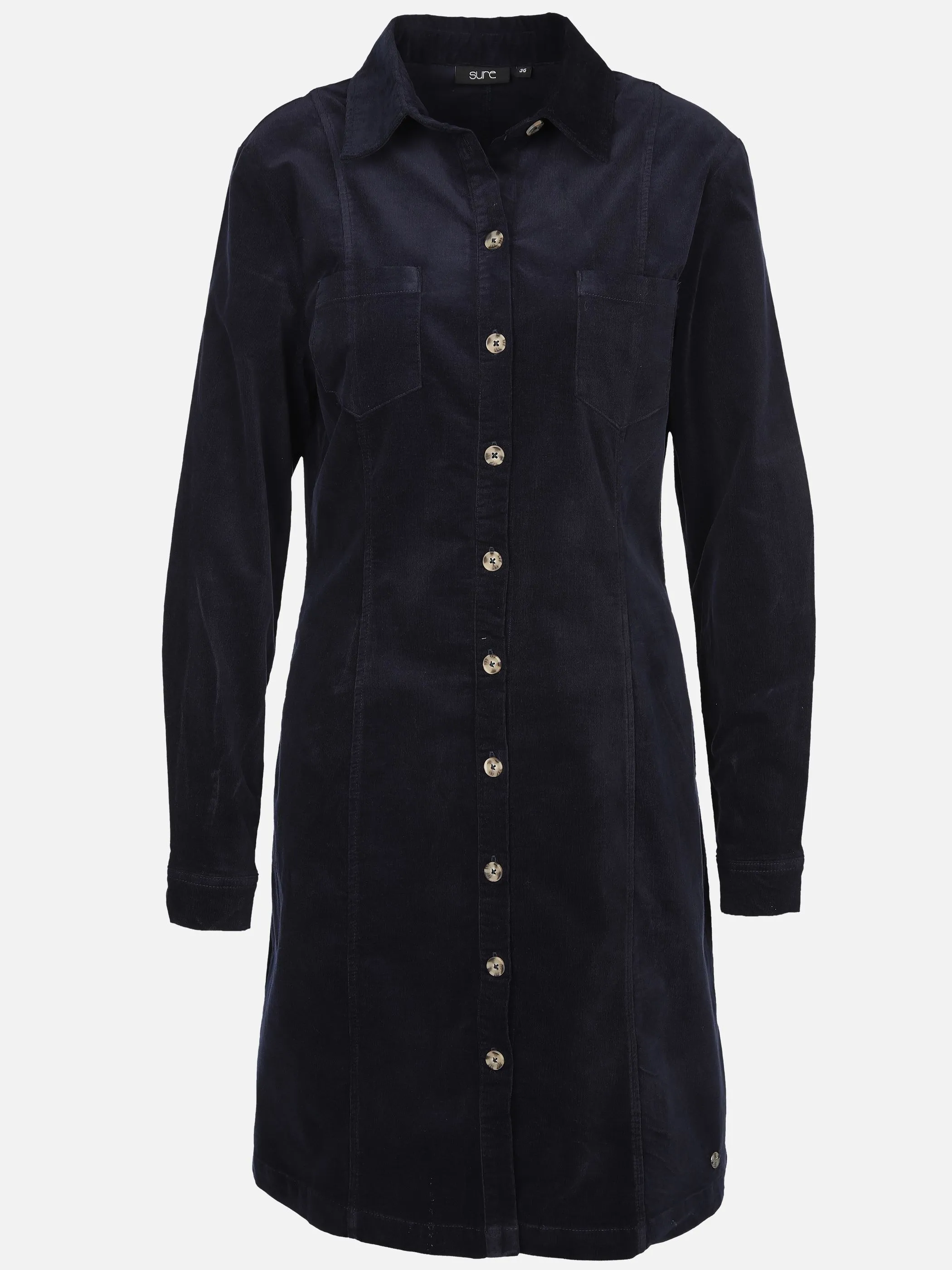 Sure Da-Cordkleid m. Knopfleiste Marine 896639 NAVY 1
