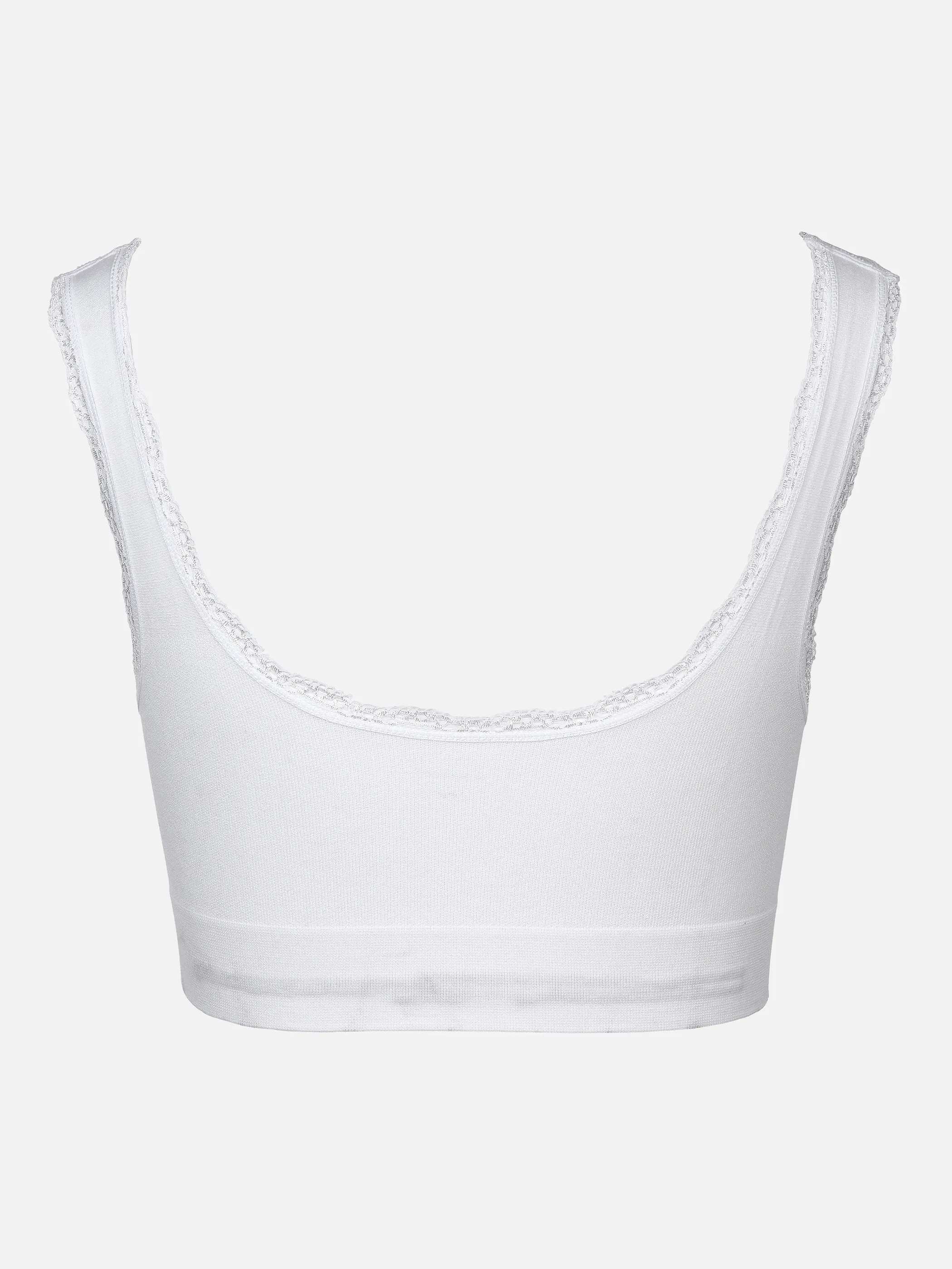 Sure Da.Seamless-Bustier mit Spitze Weiß 859467 WEIß 2