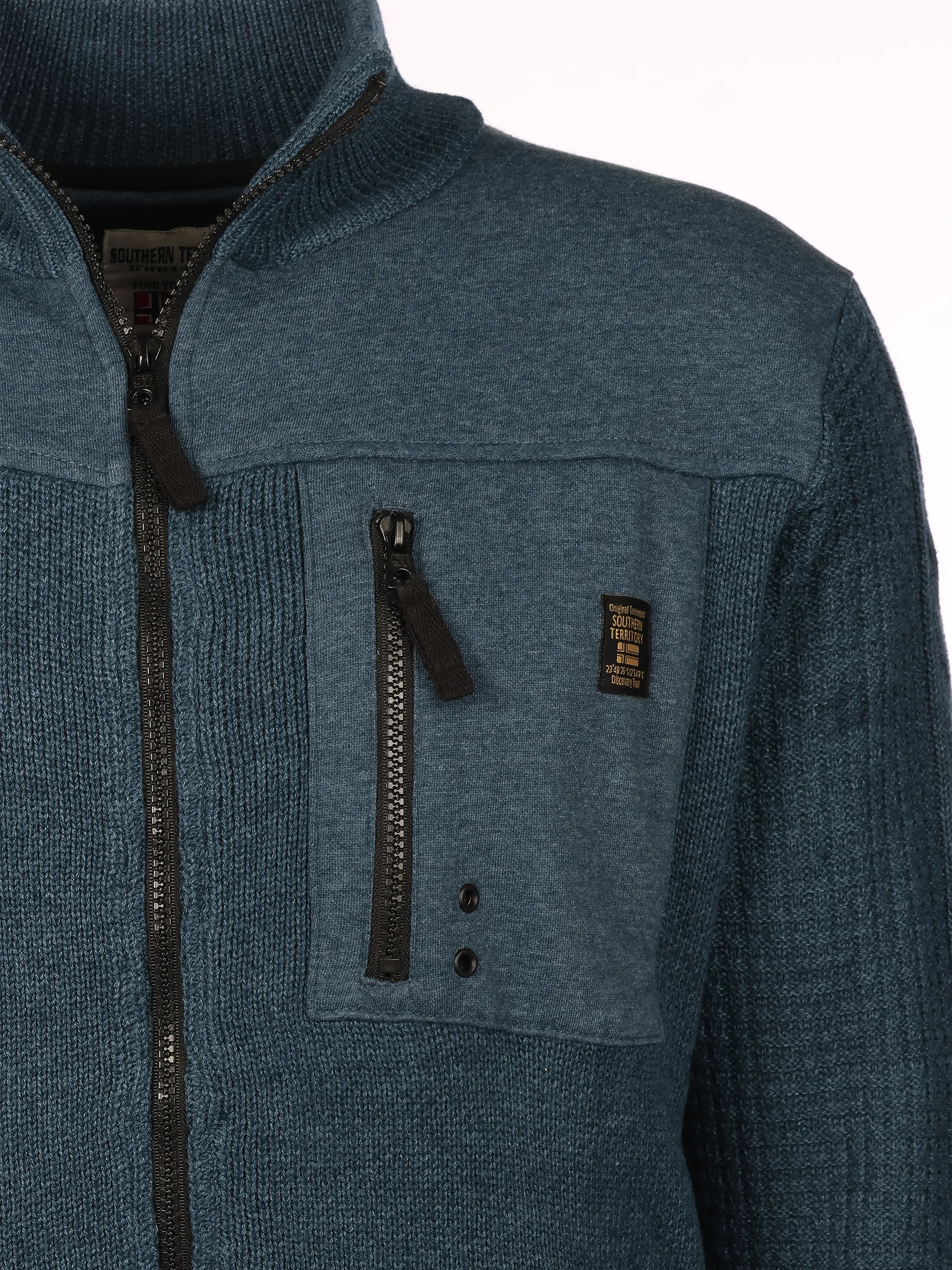 Southern Territory He. Sweatjacke Hybrid Blau 919786 071 3