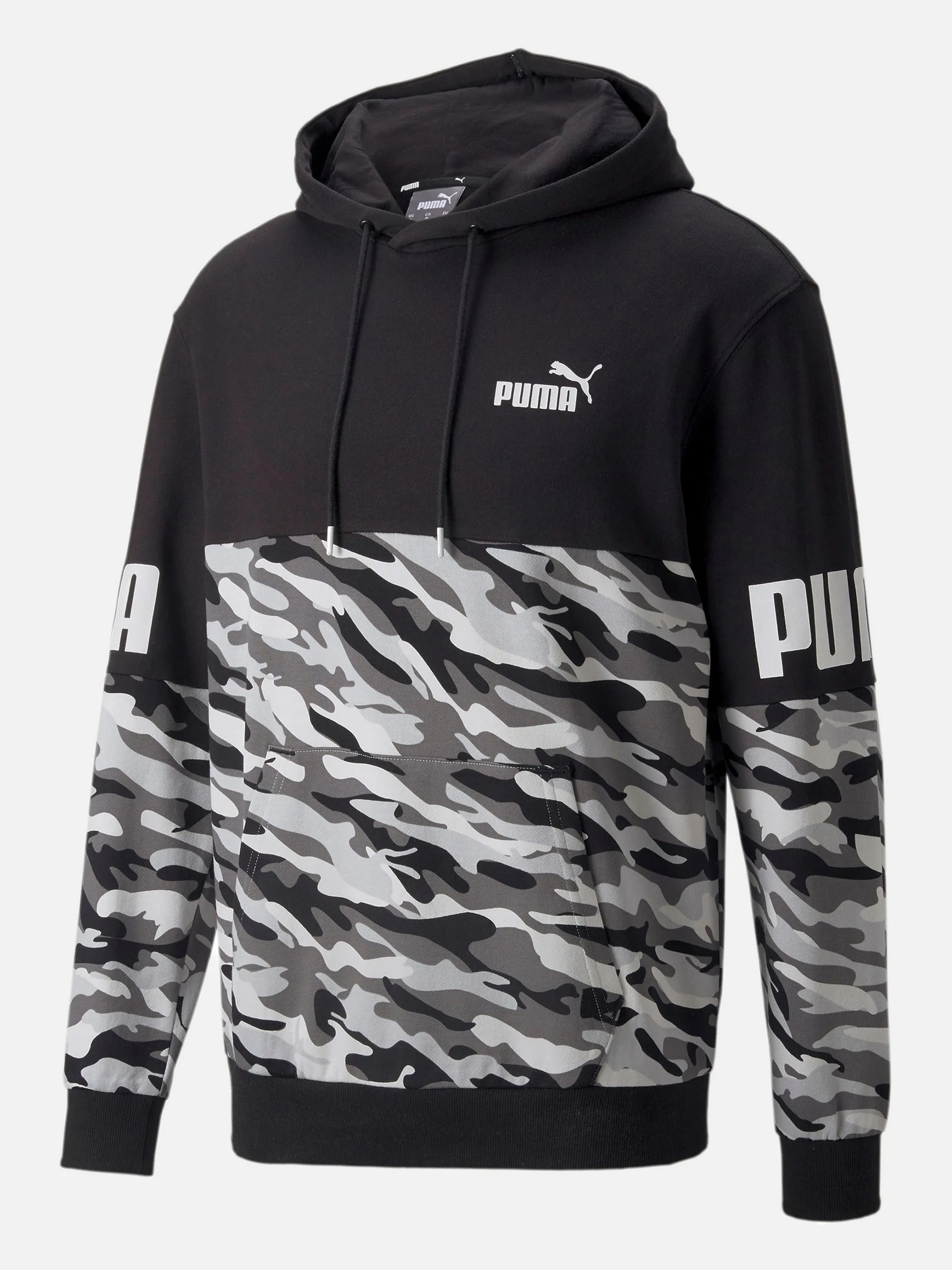 Puma 848872 He-Hoodie, Camouflage- Schwarz 859769 01 1