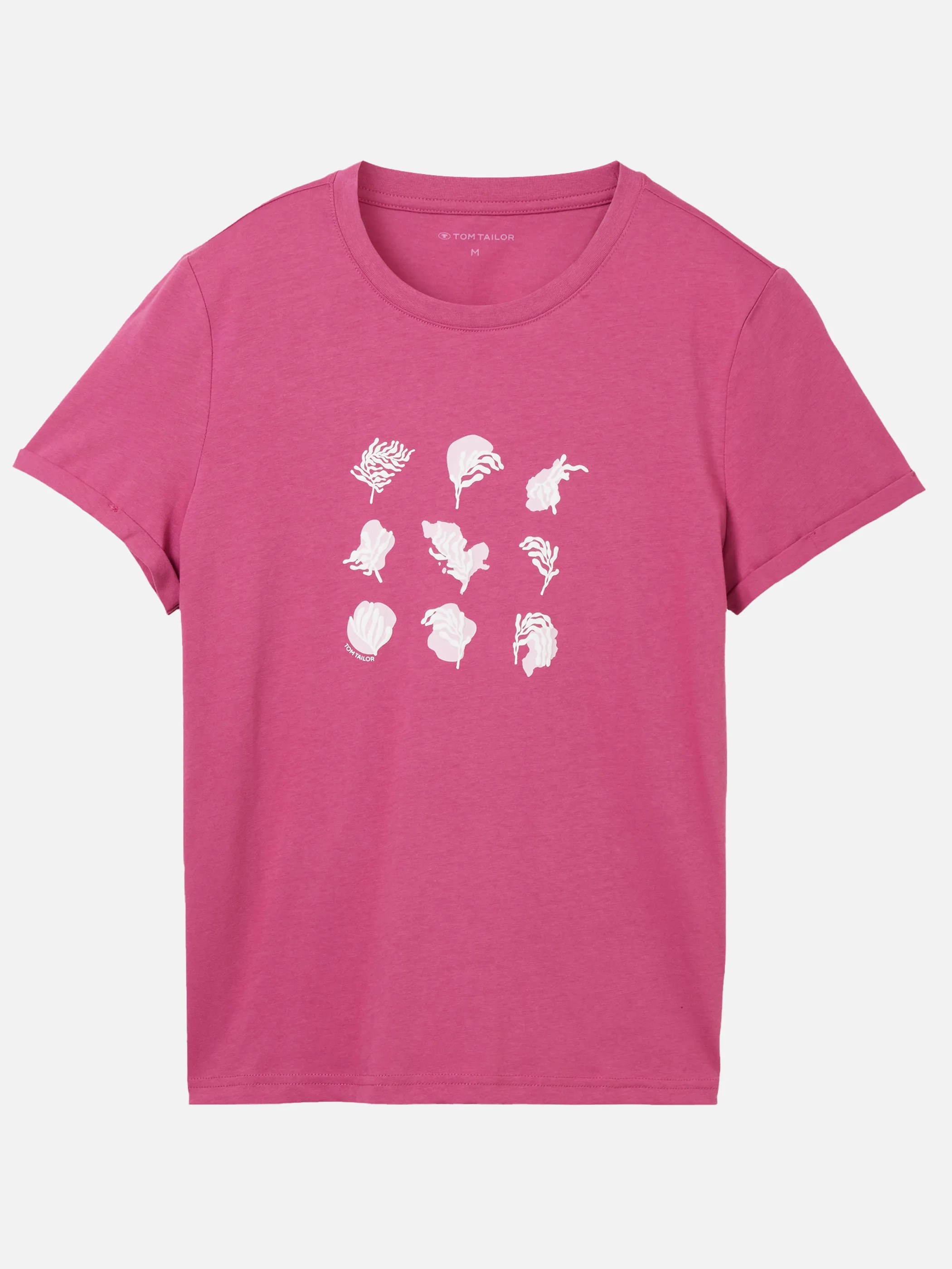 Tom Tailor 1041569 T-shirt crew neck Pink 895788 35275 1 Tom Tailor 1041569 T-shirt crew neck Pink 895788 35275 1