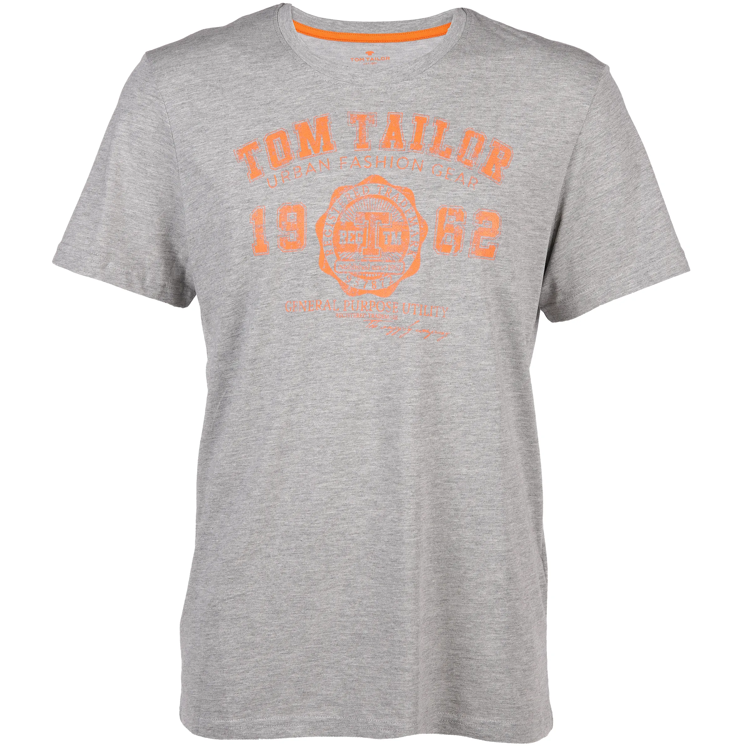Tom Tailor 1008637 NOS logo tee "BASIC" Grau 807617 11087 1