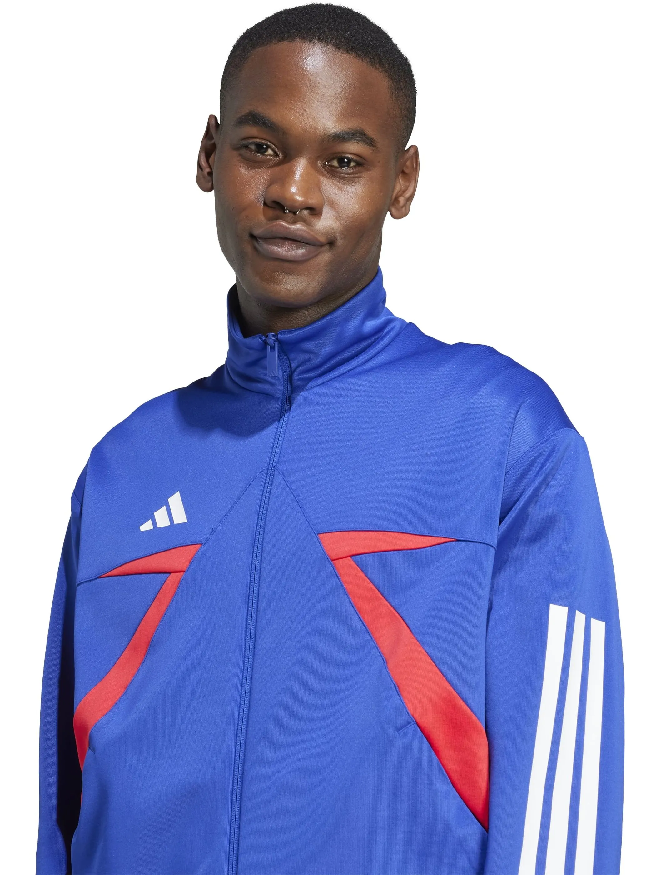 Adidas JN2581 He-Trainingsjacke TIRO, blau Blau 921804 000