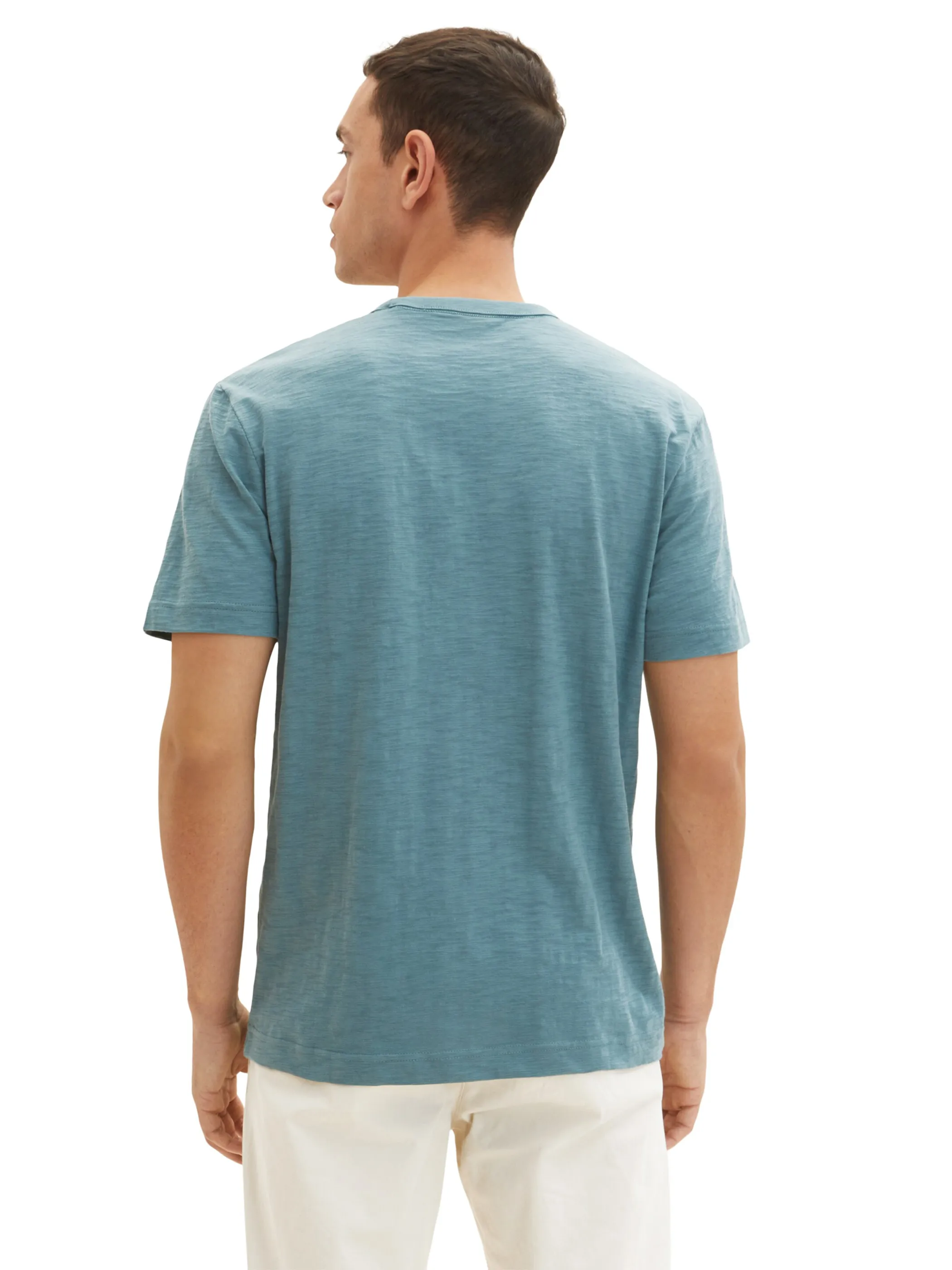 Tom Tailor 1035615 basic crewneck t-shirt Grün 874967 30105 2