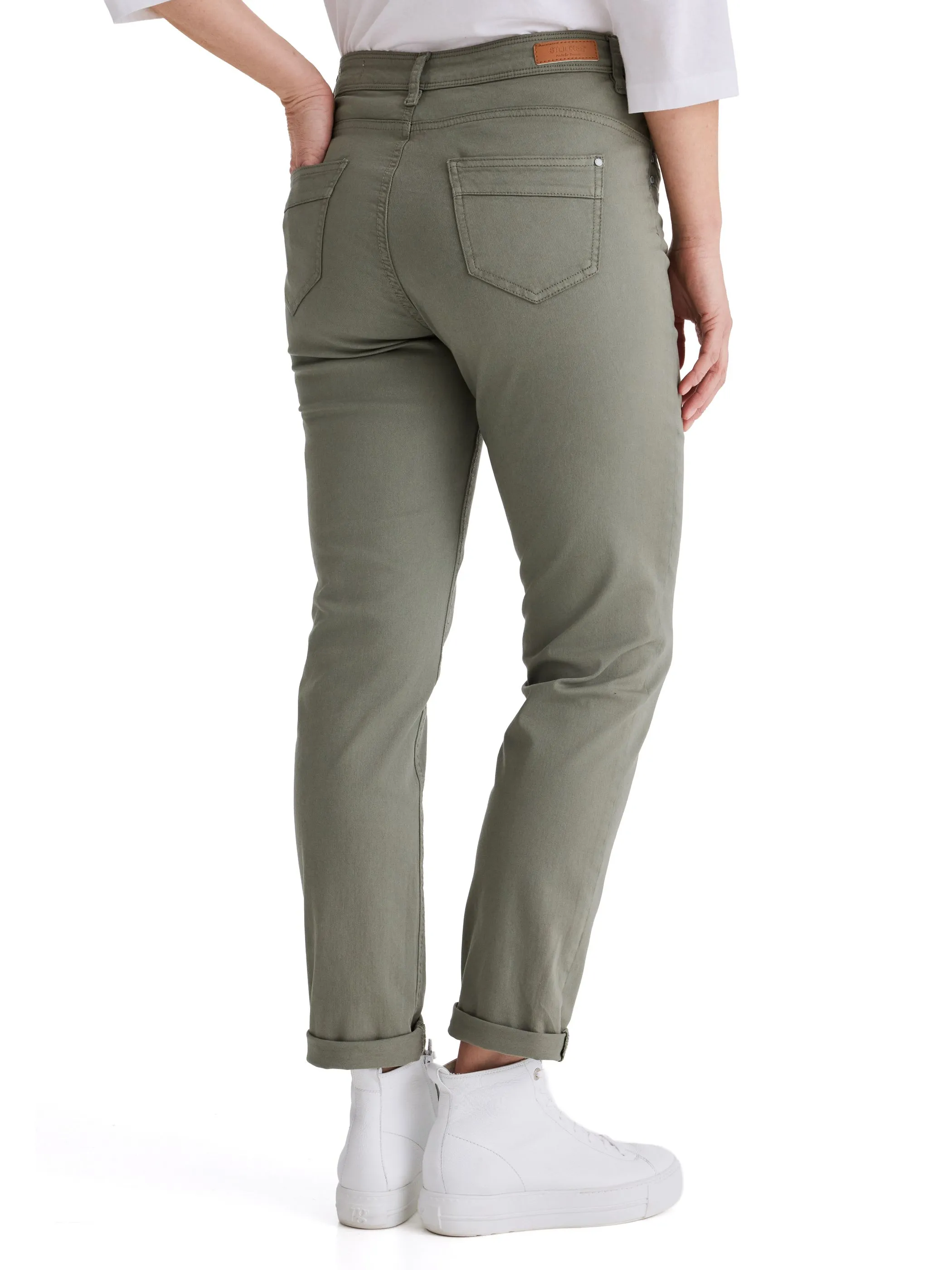 Stooker DOB 06330240005226 Da. Hosen lang, Grün 865660 5226 2