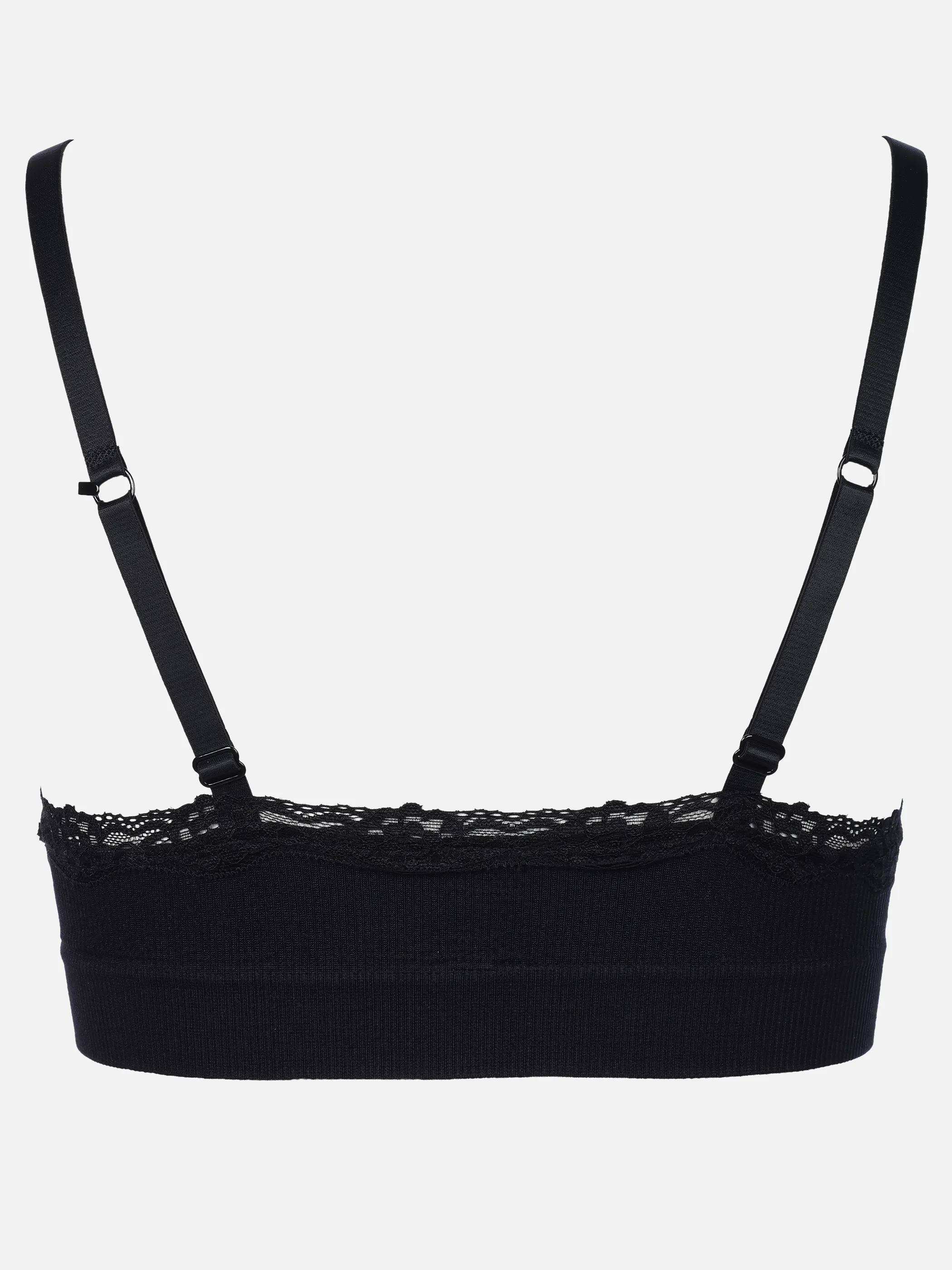 Sure Soft Bra Seamless Rippe&Spitze Schwarz 922776 SCHWARZ 2