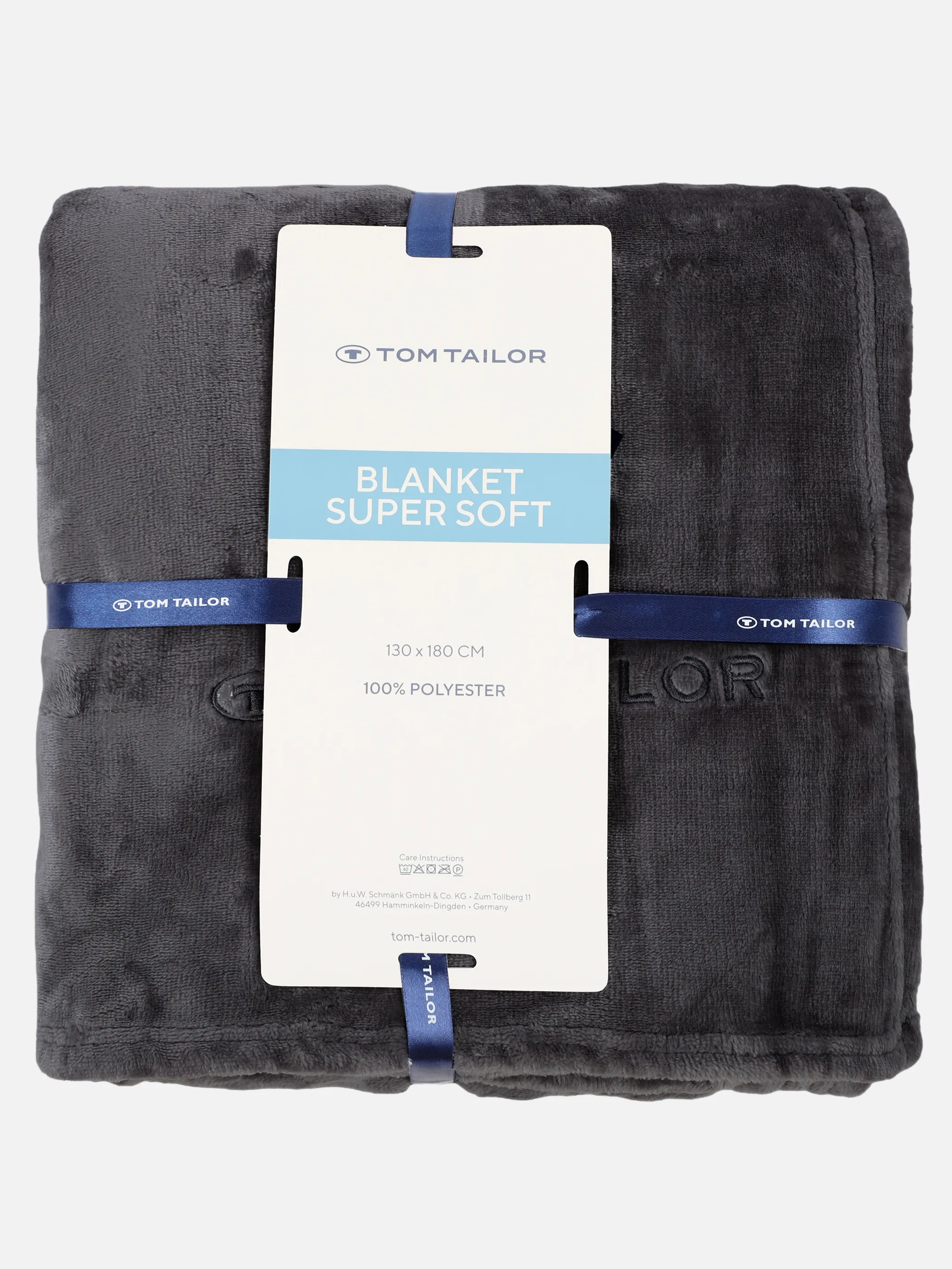 Tom Tailor Kuscheldecke Angorina 130x180c Grau 869725 809 2
