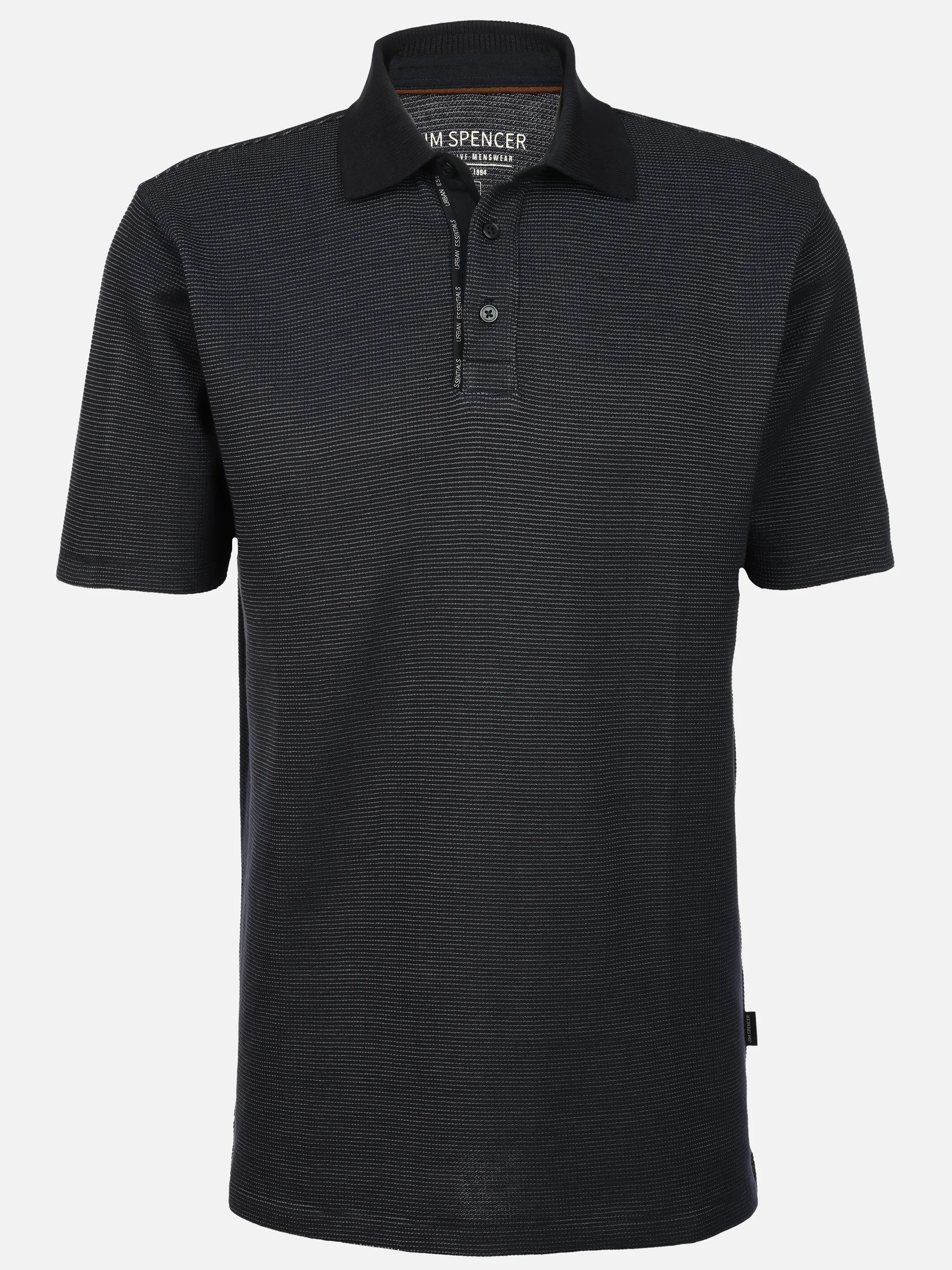 Jim Spencer He. Poloshirt 1/2 Arm two tone Blau 922468 NAVY 1
