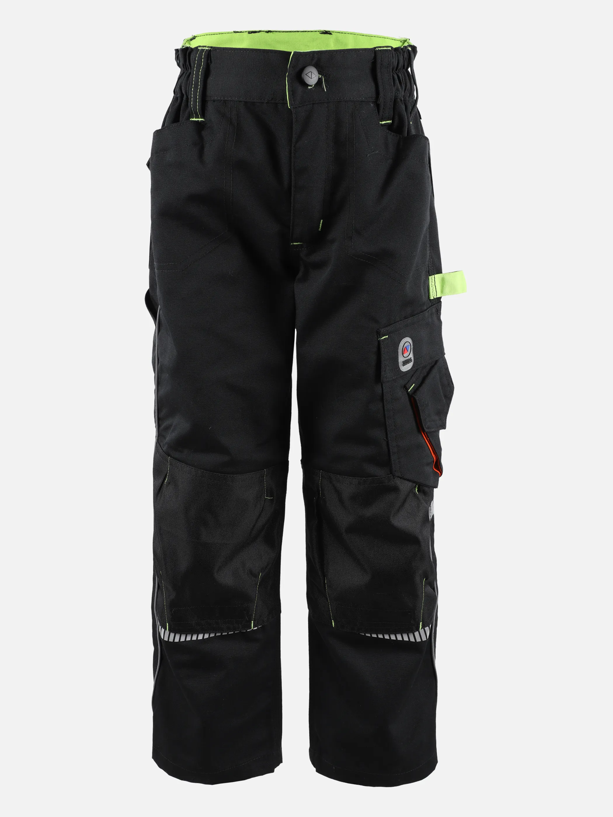 Worker Ki. Arbeitshose neon Schwarz 879345 SCHW/LIME 1 Worker Ki. Arbeitshose neon Schwarz 879345 SCHW/LIME 1