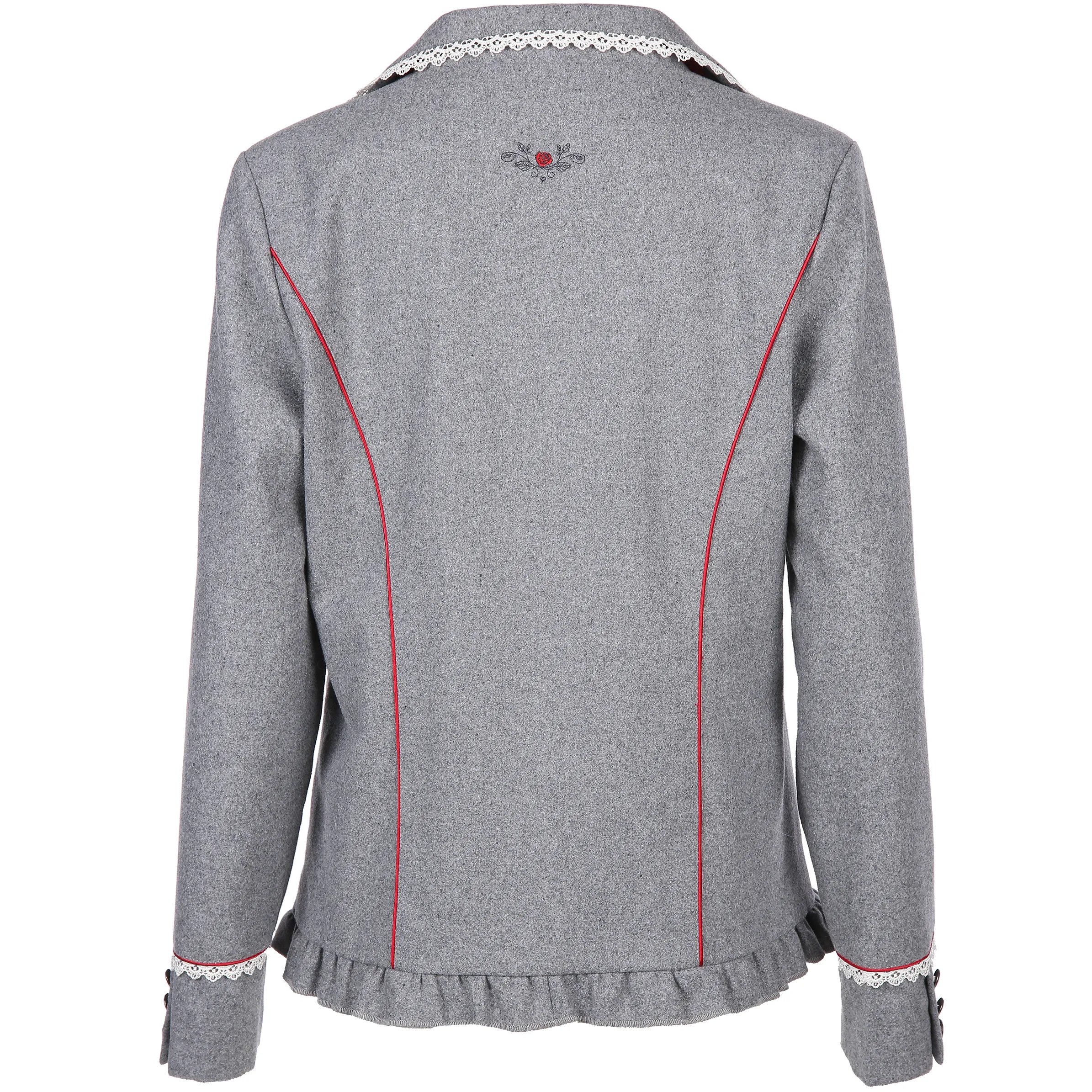 Brandl Tracht Da-Trachtenflanelljanker Grau 797050 GRAU MEL. 2 Brandl Tracht Da-Trachtenflanelljanker Grau 797050 GRAU MEL. 2