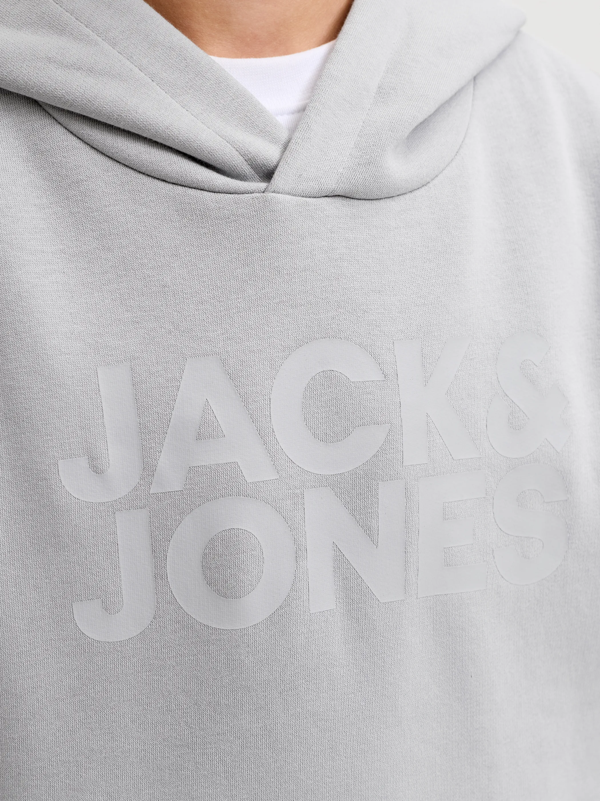 Jack&Jones Junior 12152841 JJECORP LOGO SWEAT HO Grau 847246 278262018 4