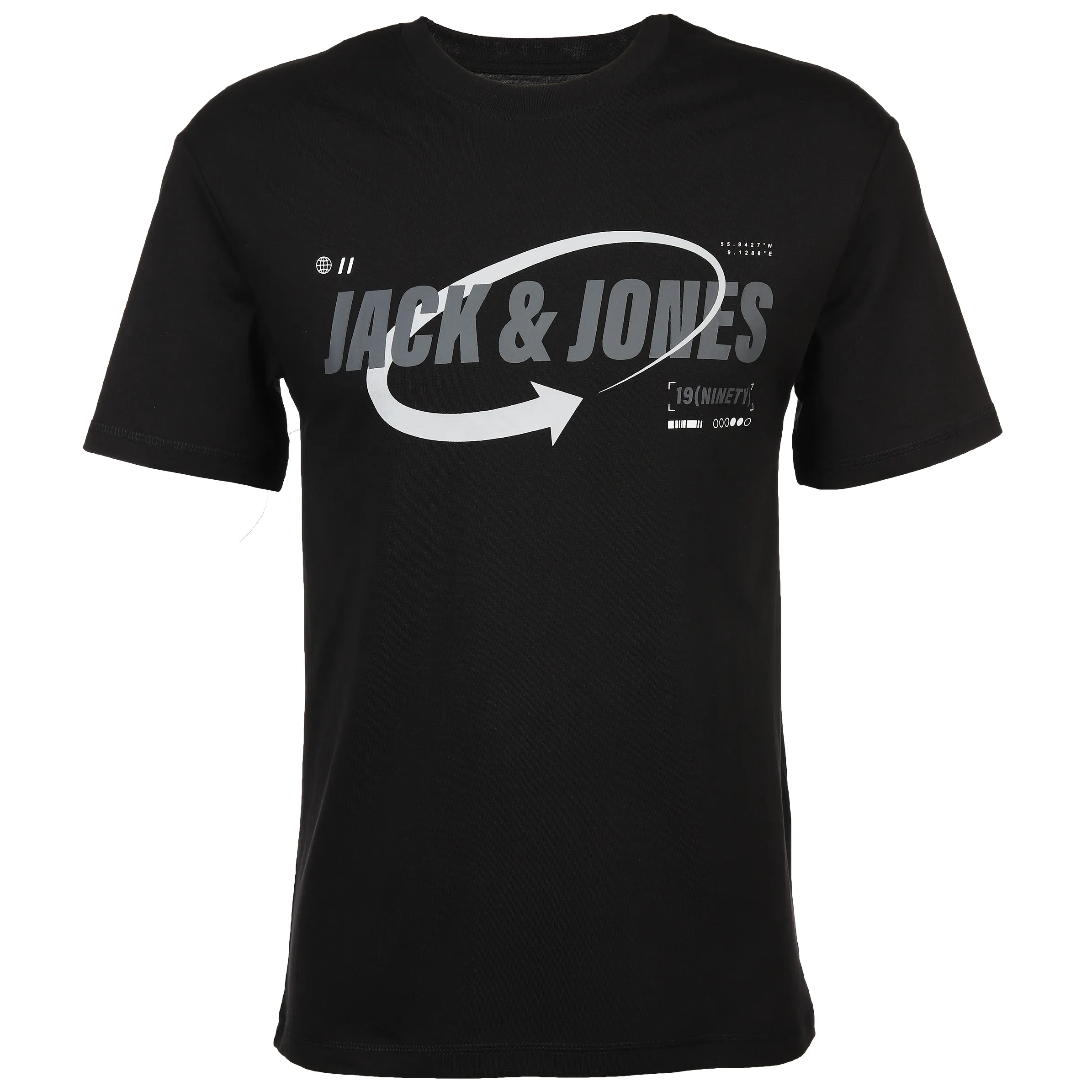 Jack Jones 12245712 JCOBLACK TEE SS CREW Schwarz 886131 178012 1