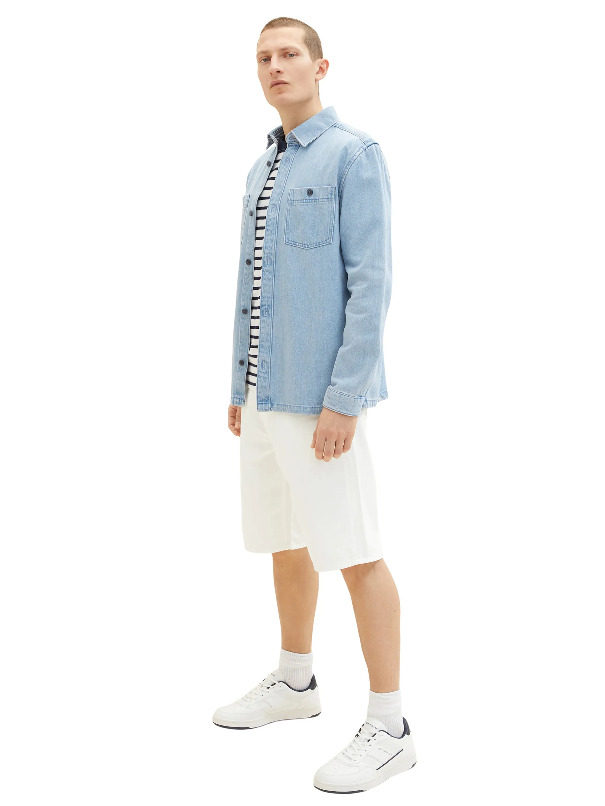 Tom Tailor 1036290 Tom Tailor Morris shorts Weiß 880554 10101 2
