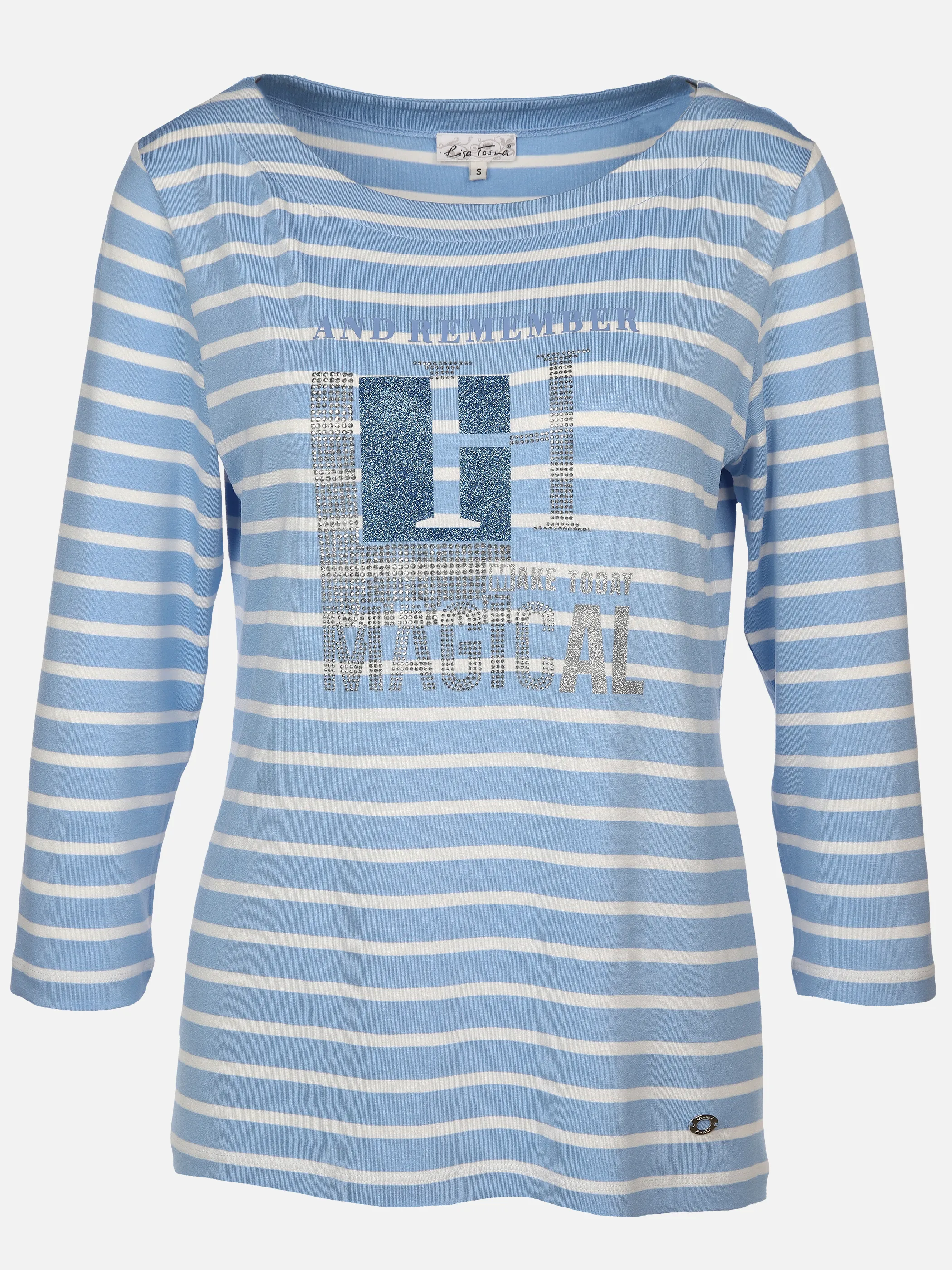 Lisa Tossa Da-Ringel-Shirt Blau 893056 BLUE 1 Lisa Tossa Da-Ringel-Shirt Blau 893056 BLUE 1