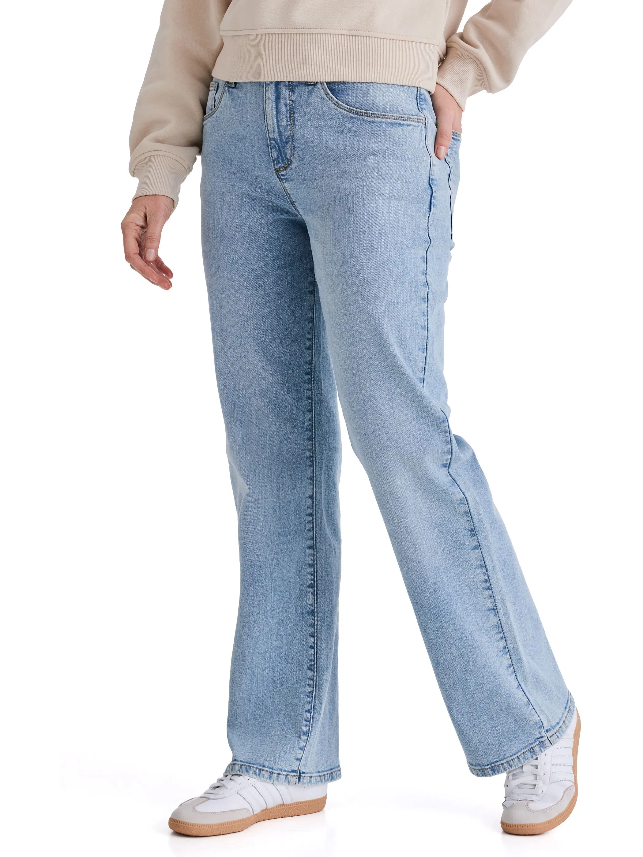 Stooker DOB 22400090007221 Da. Hosen lang, Blau 928289 7221 1