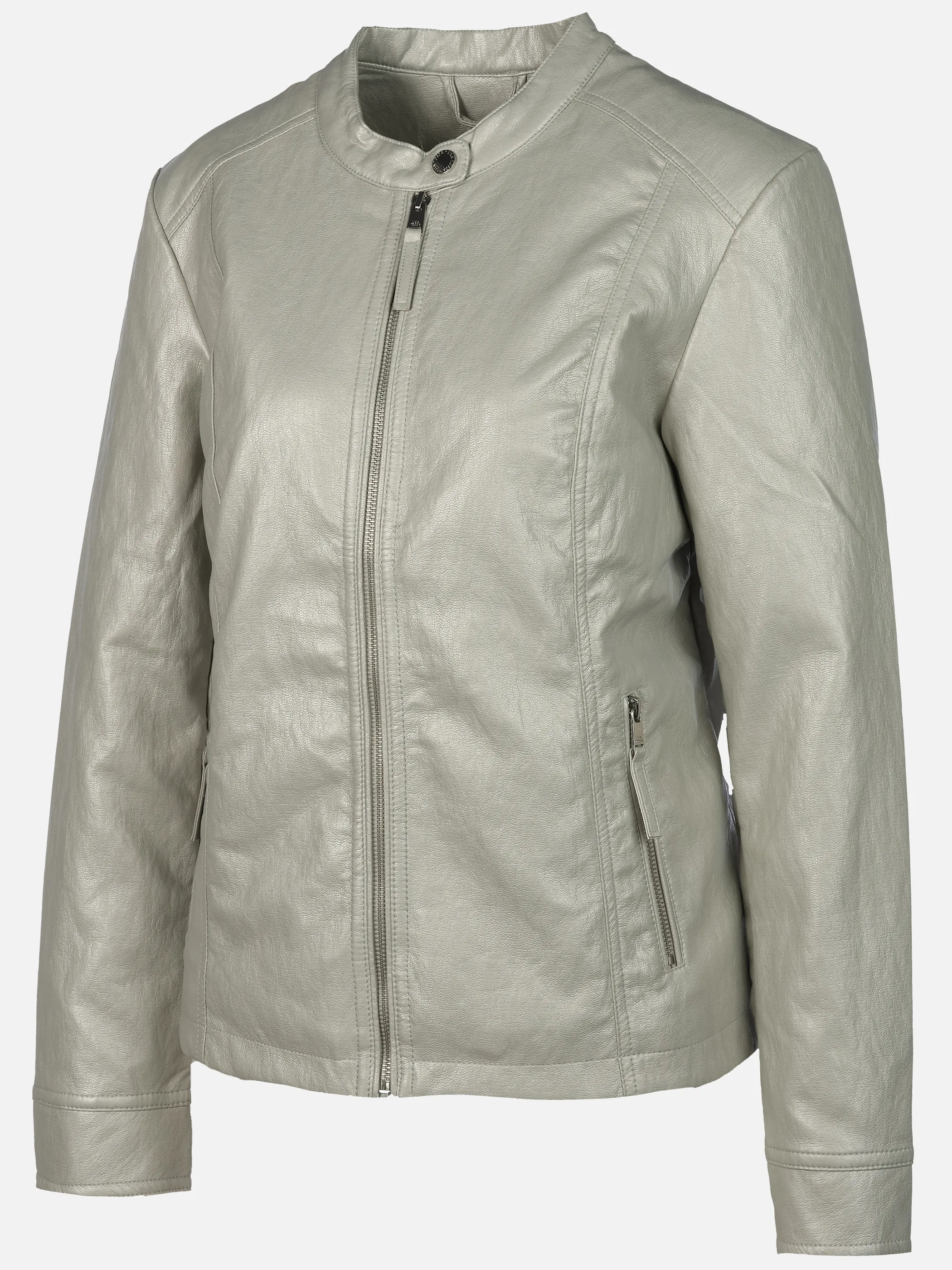 Lisa Tossa Da-Kunstlederjacke Grau 920558 0195 3