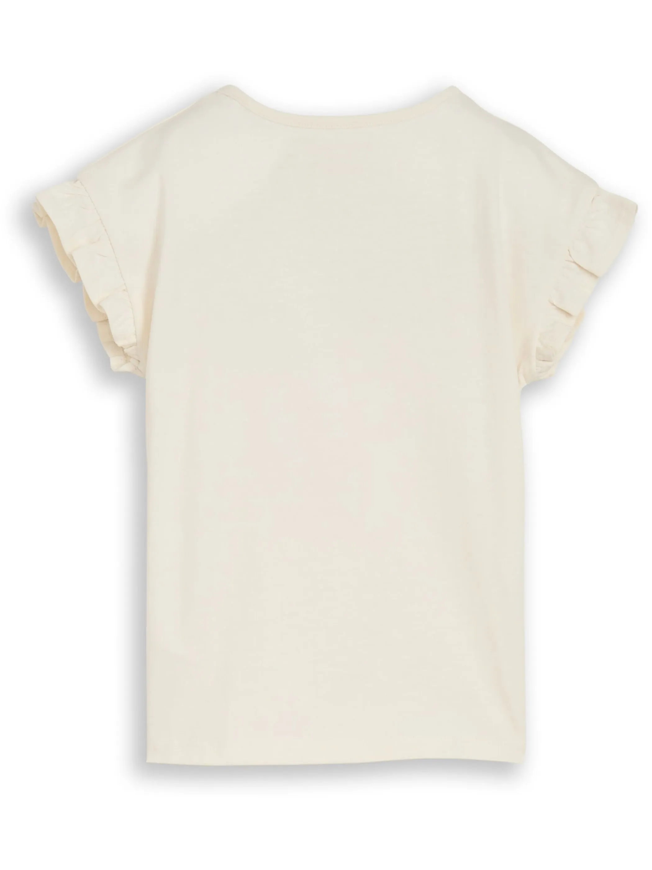 Tom Tailor 1049919 chiffon artwork  t-shirt Weiß 927846 12906 2