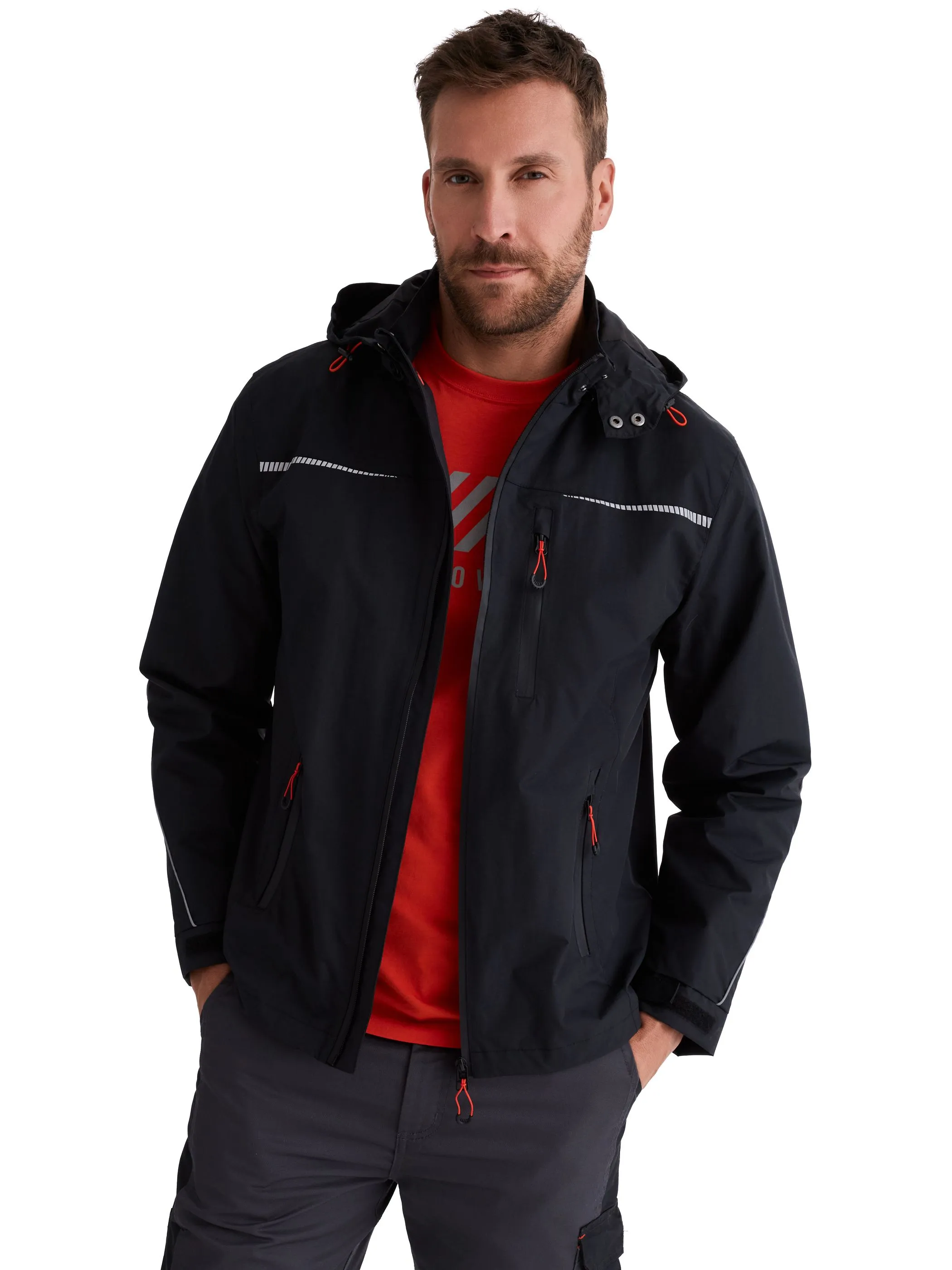 HERO by John Medoox 72110030006999 He-Outdoor Jacke JADEN Schwarz 929179 6999 4