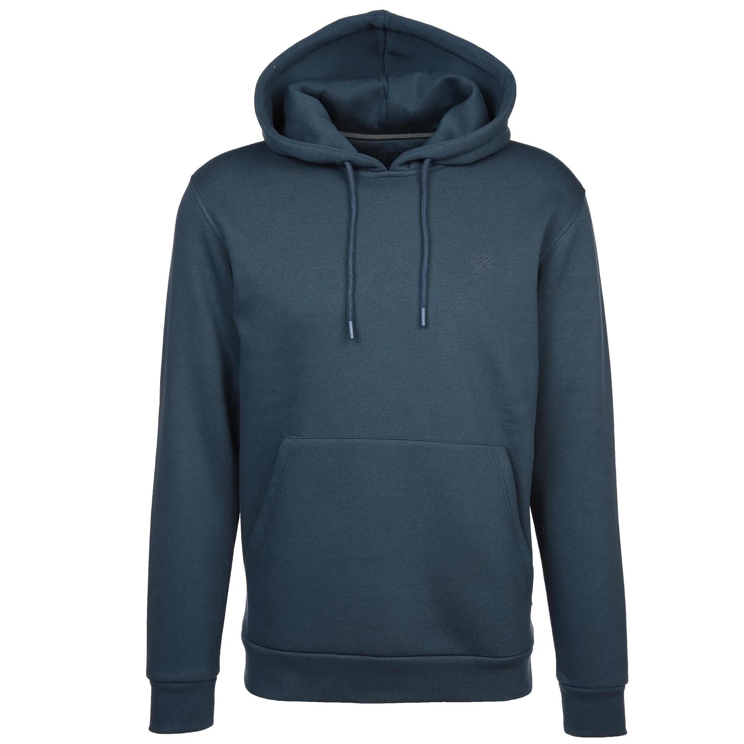 Jim Spencer He. Kapuzensweatshirt uni seasonal Blau 887929 JEANS 1