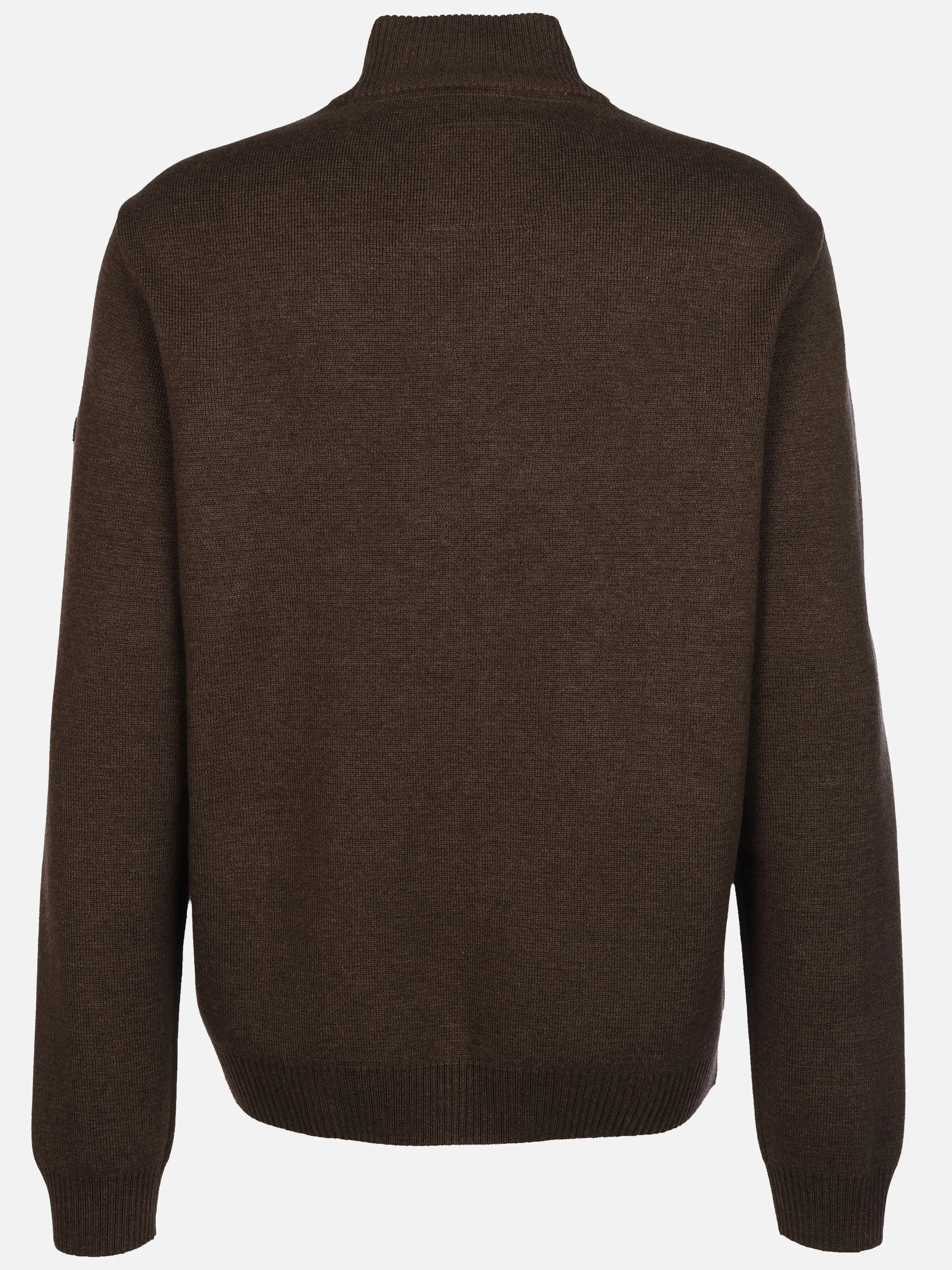 Jim Spencer He. Strickjacke Velour Braun 929627 BROWN 2