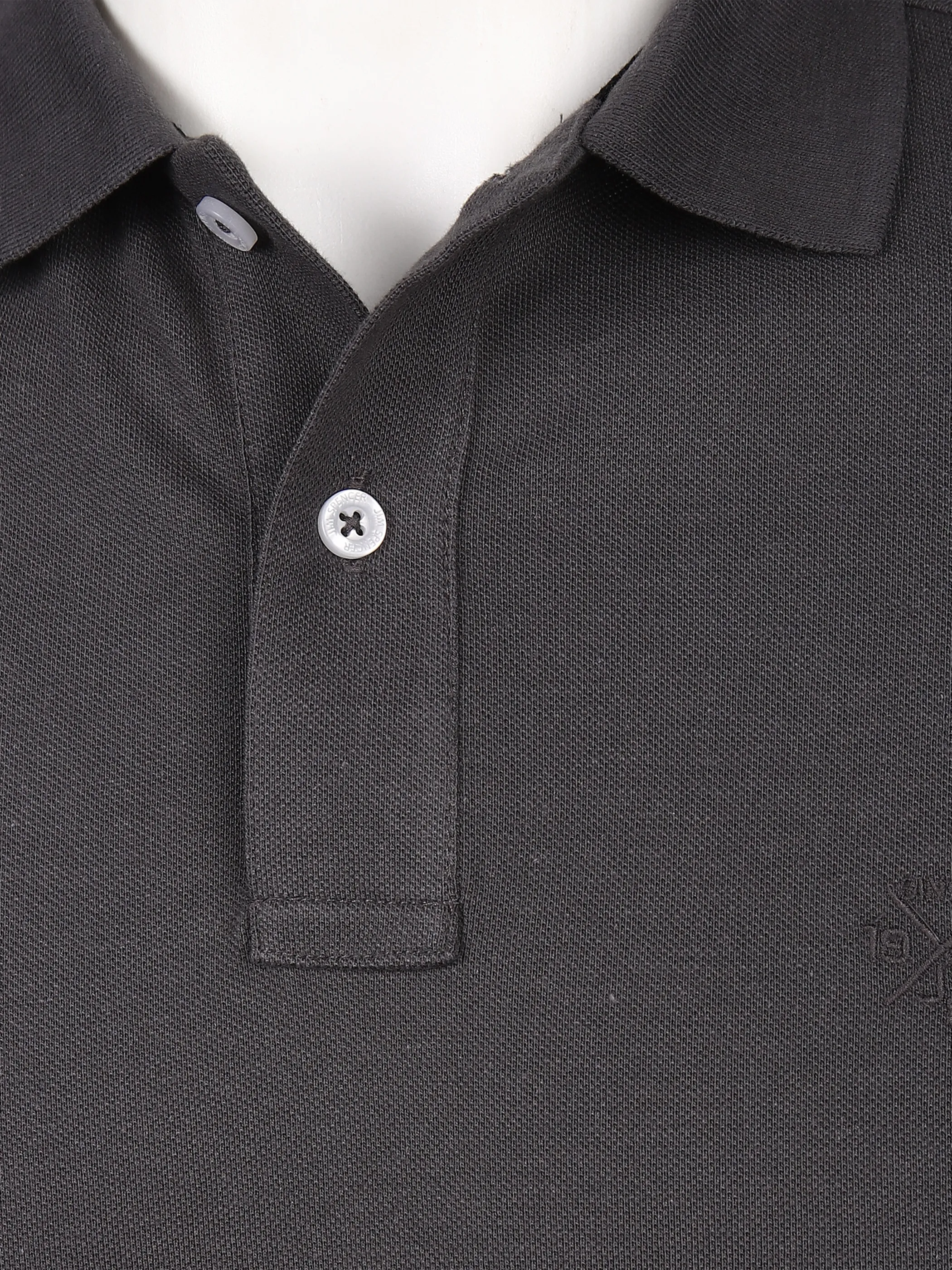 Jim Spencer He. Poloshirt 1/2 Arm uni basic Grau 852325 GREY 3 Jim Spencer He. Poloshirt 1/2 Arm uni basic Grau 852325 GREY 3