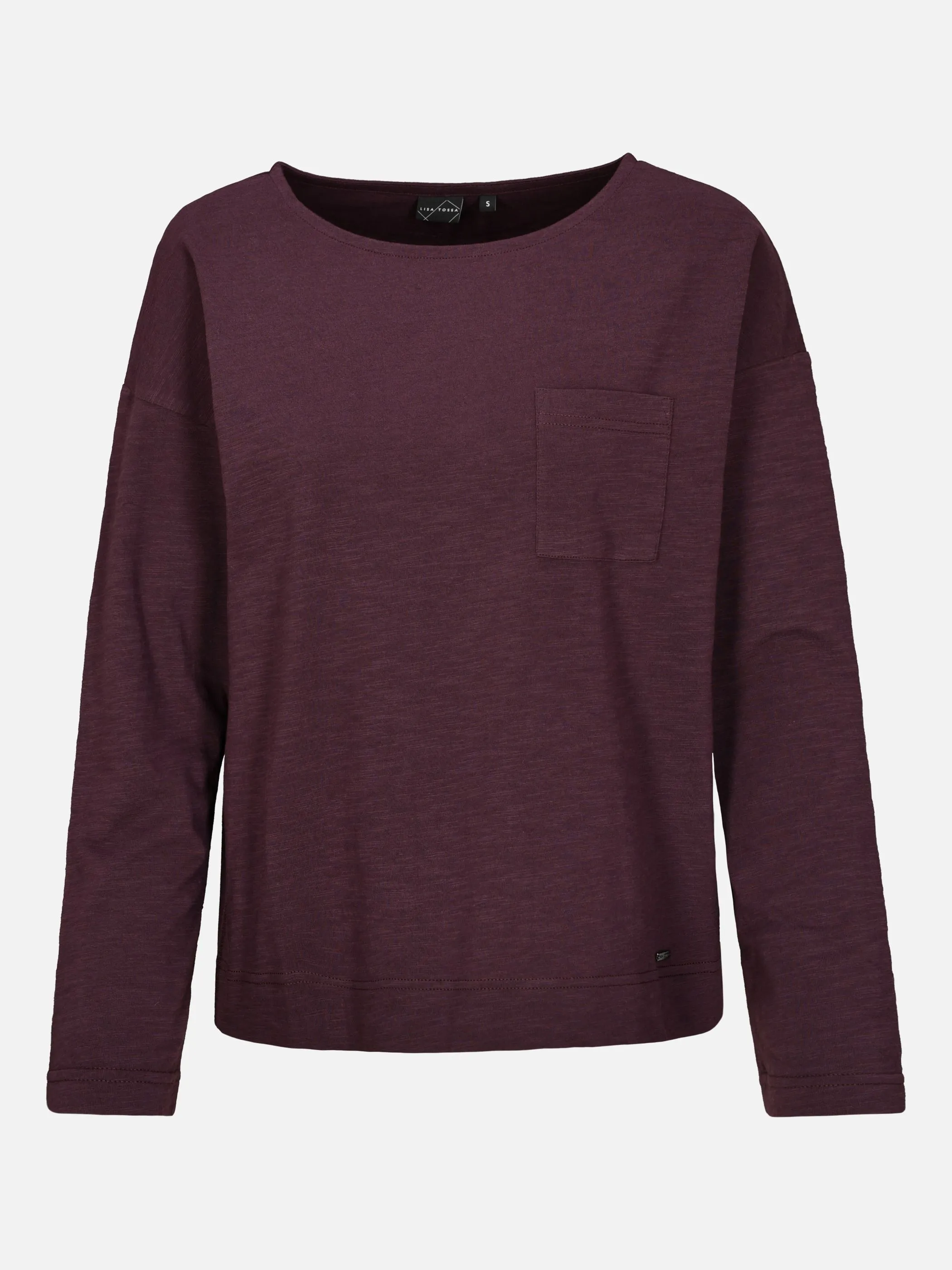 Lisa Tossa Da-Longsleeve with chest pocket Rot 933625 467 1