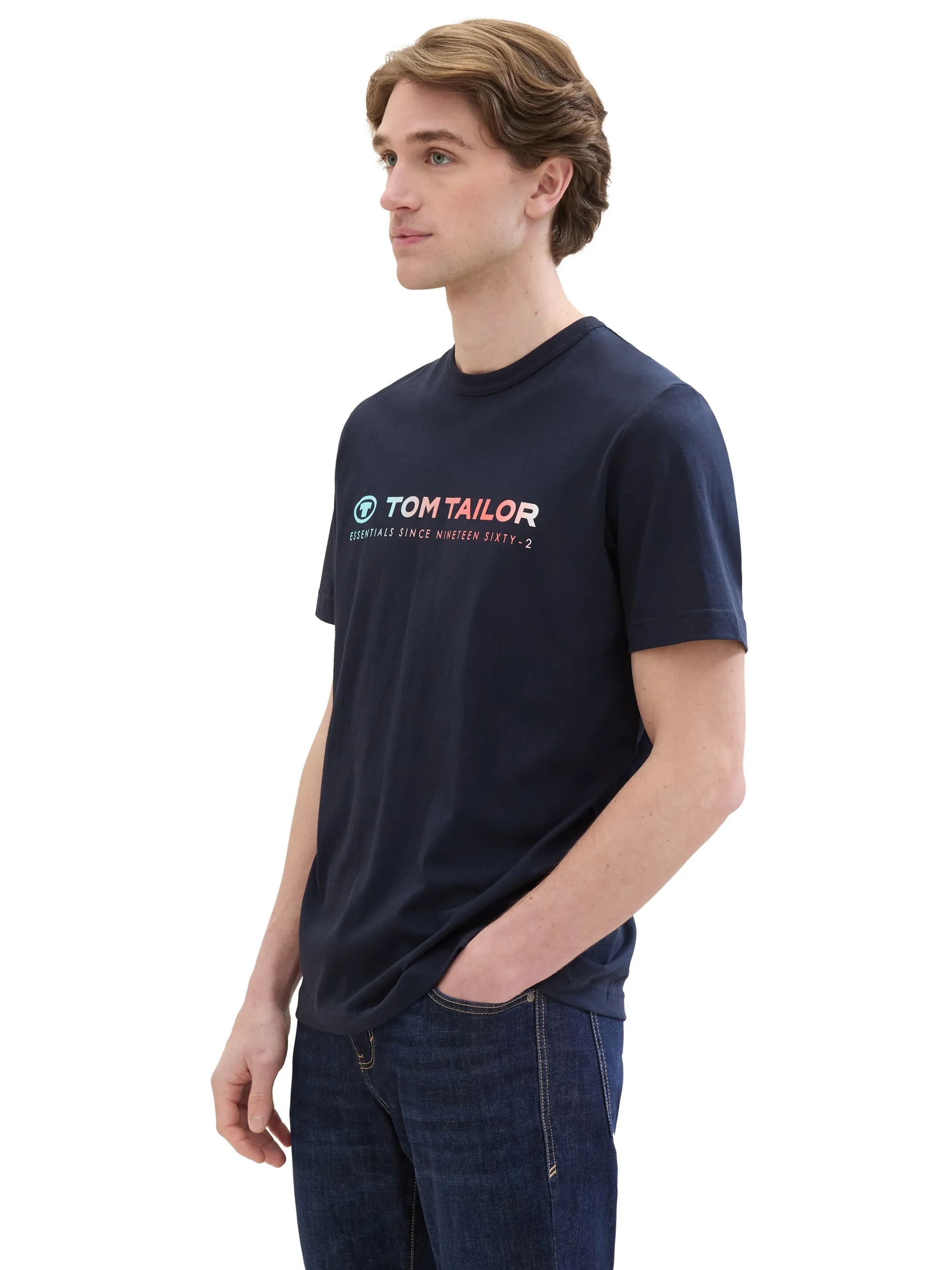Tom Tailor 1041855 printed t-shirt Blau 895629 10668 3 Tom Tailor 1041855 printed t-shirt Blau 895629 10668 3