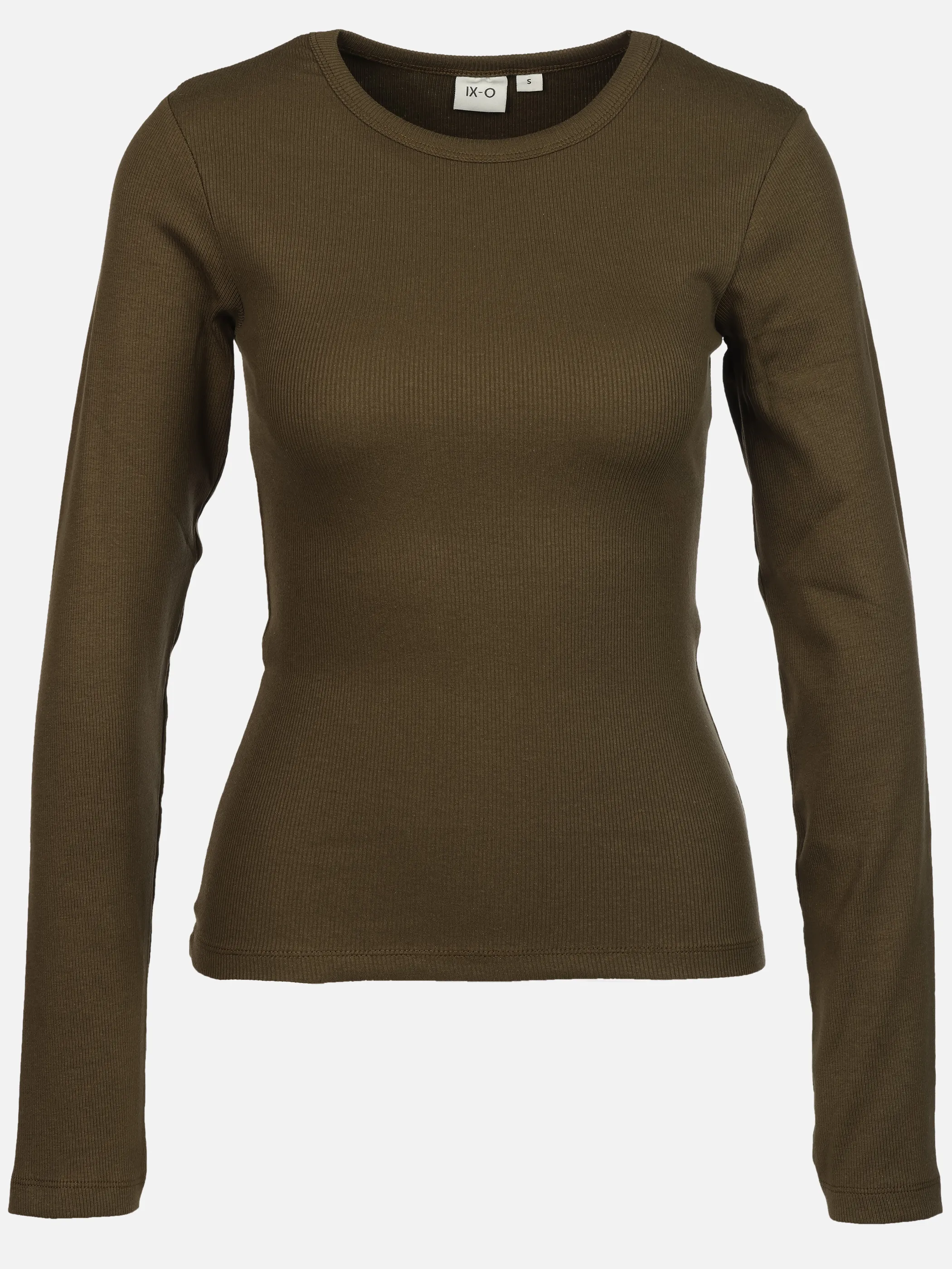 IX-O YF Da-T-Shirt, longsleeve Oliv 930460 KHAKI 1