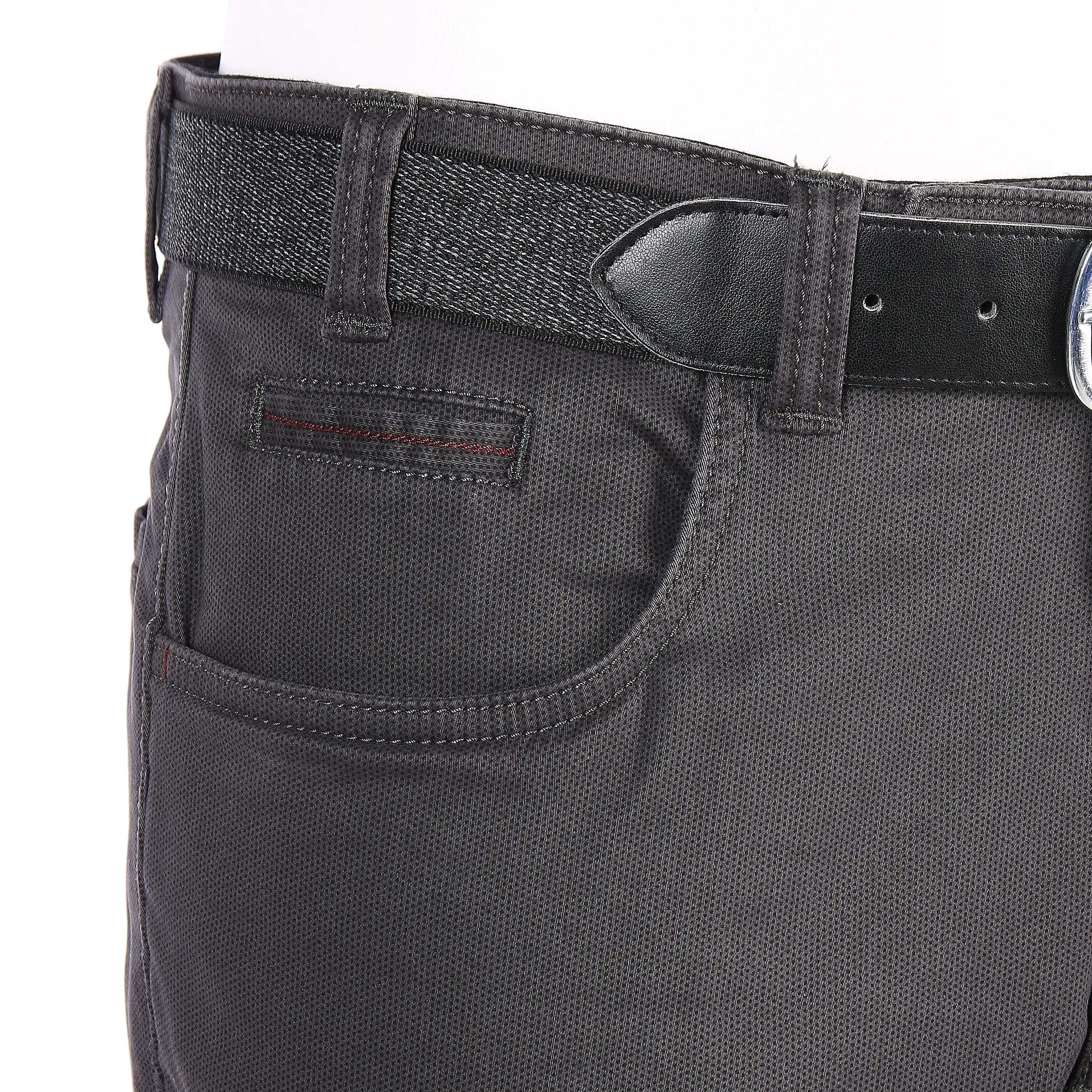 Marcel Battiston He. Thermohose Semi 5-Pocket Grau 798085 03 3 Marcel Battiston He. Thermohose Semi 5-Pocket Grau 798085 03 3