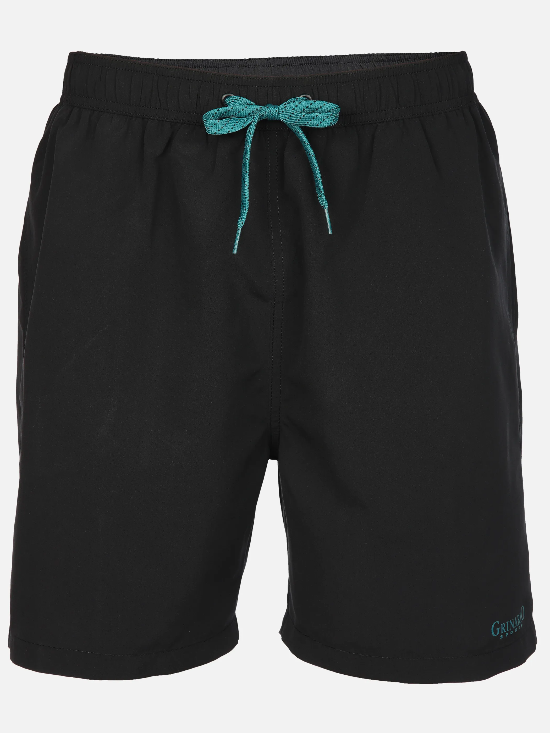 Grinario Sports He- Badehose uni Schwarz 906608 BLACK 1