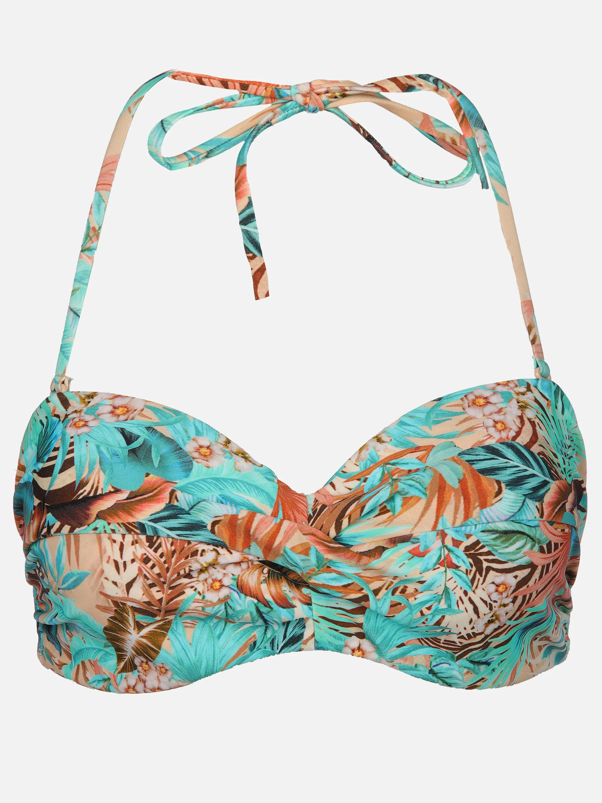 Grinario Sports Da-Bikini Top grün Grün 906214 AOP GREEN 1