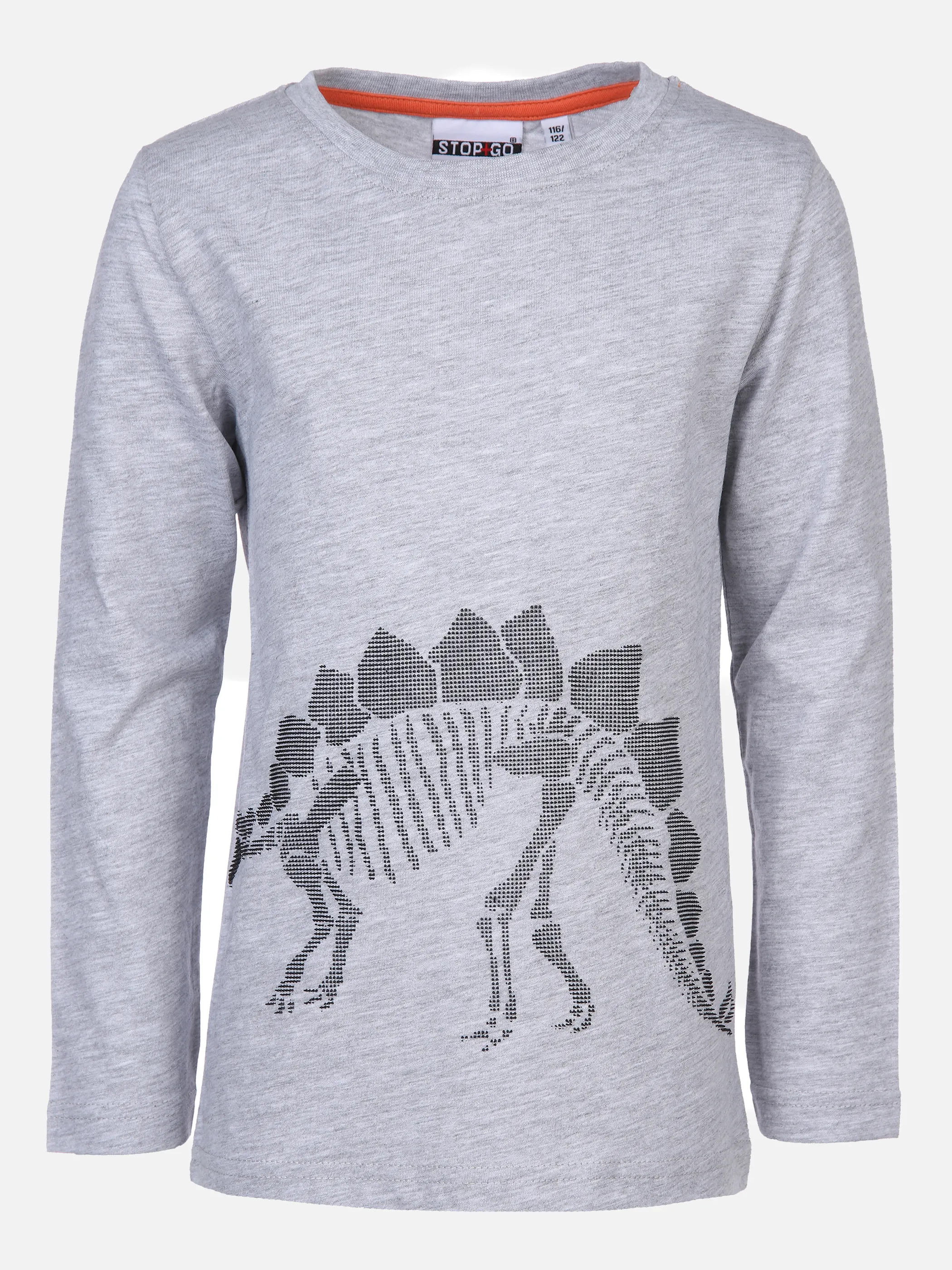 Stop + Go MB Longsleeve Shirt in grau Grau 860051 GRAU 1