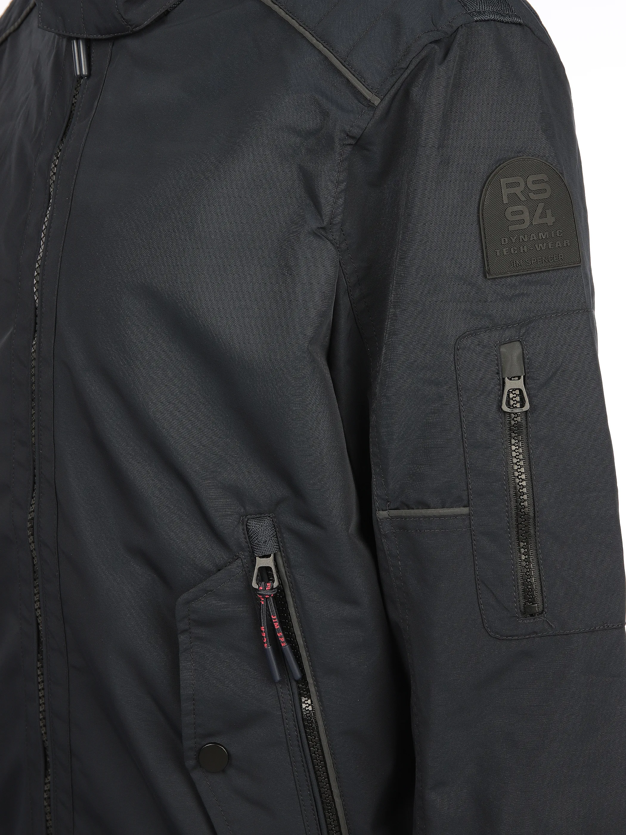 Jim Spencer He. Funktionsblouson Kapuze Blau 903761 NAVY 4 Jim Spencer He. Funktionsblouson Kapuze Blau 903761 NAVY 4