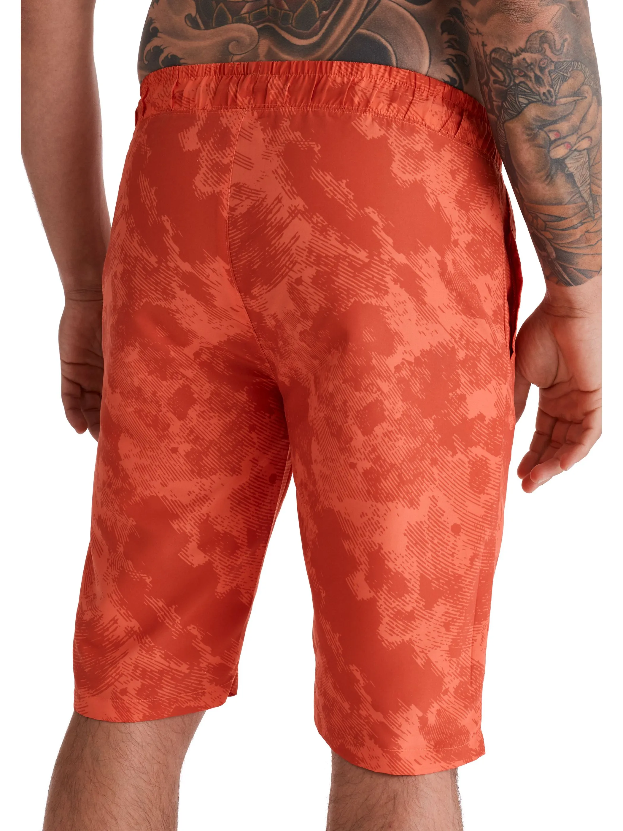 HERO by John Medoox 71550180009180 He-Badeshorts "Noah", lang Orange 928402 9180 2