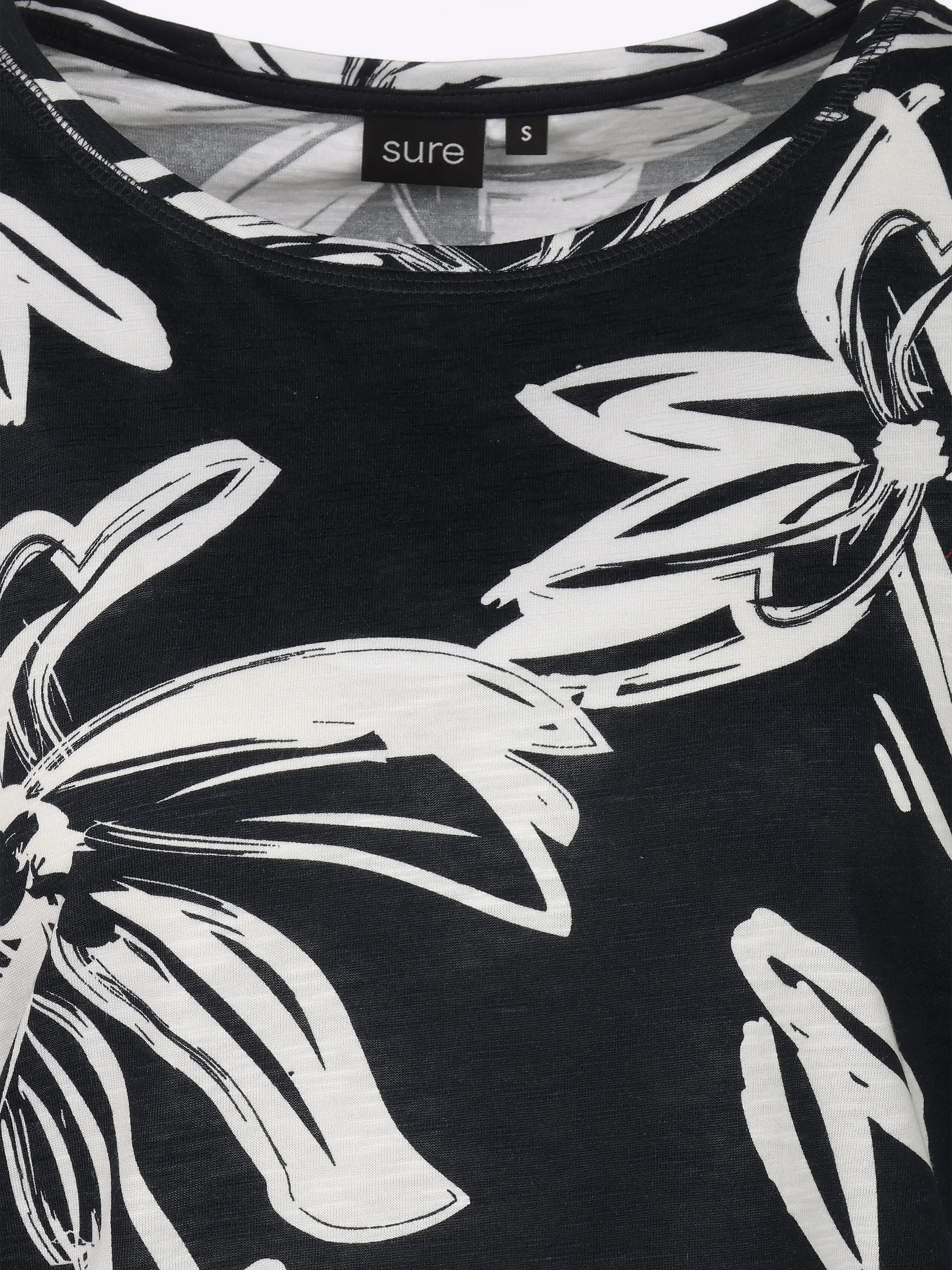 Sure Da-Print-T-Shirt Blau 922187 SAPPHIRE 3