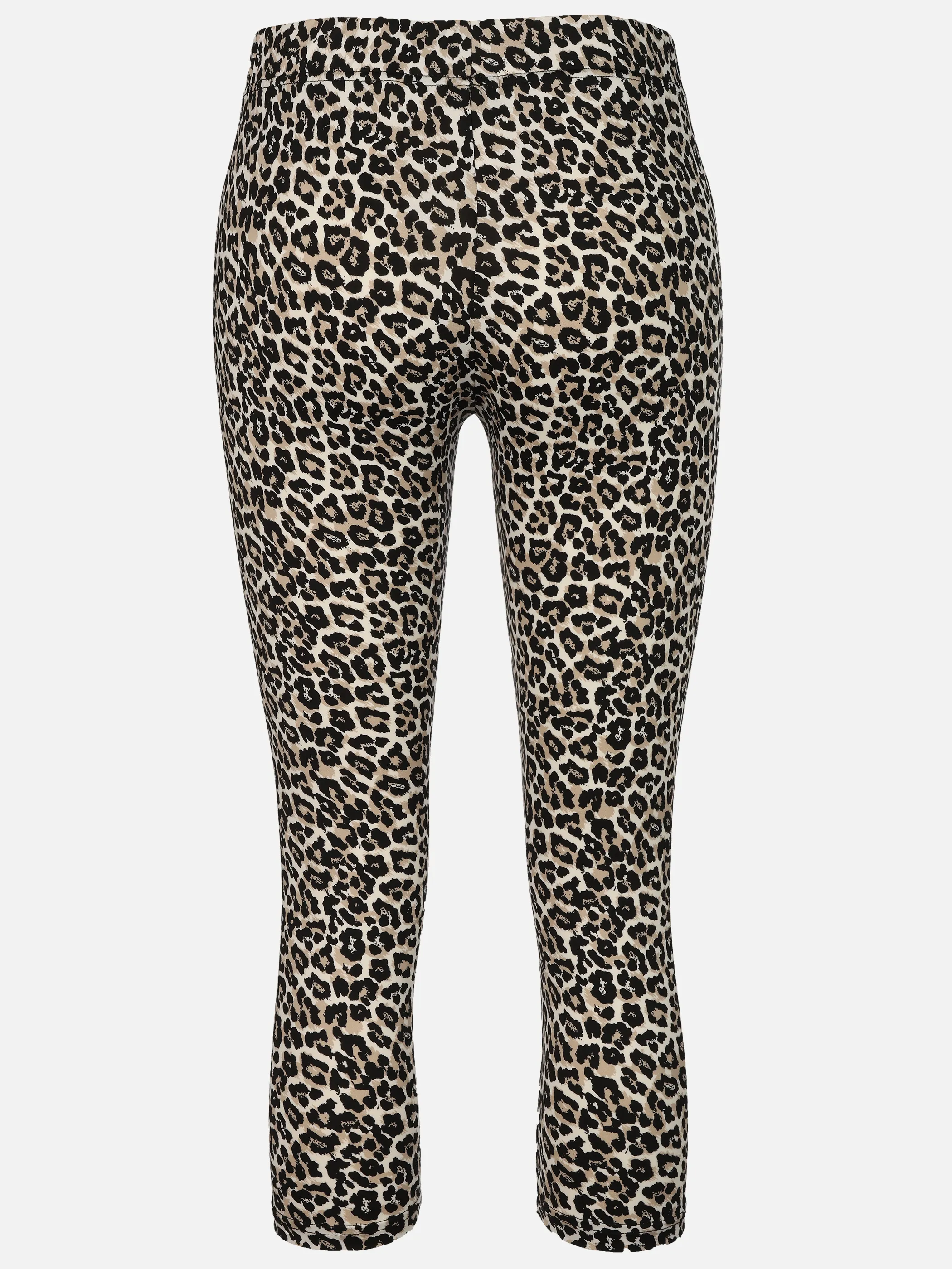 Sure Da-Capri-Leggings m. Print Beige 928063 LEO 2