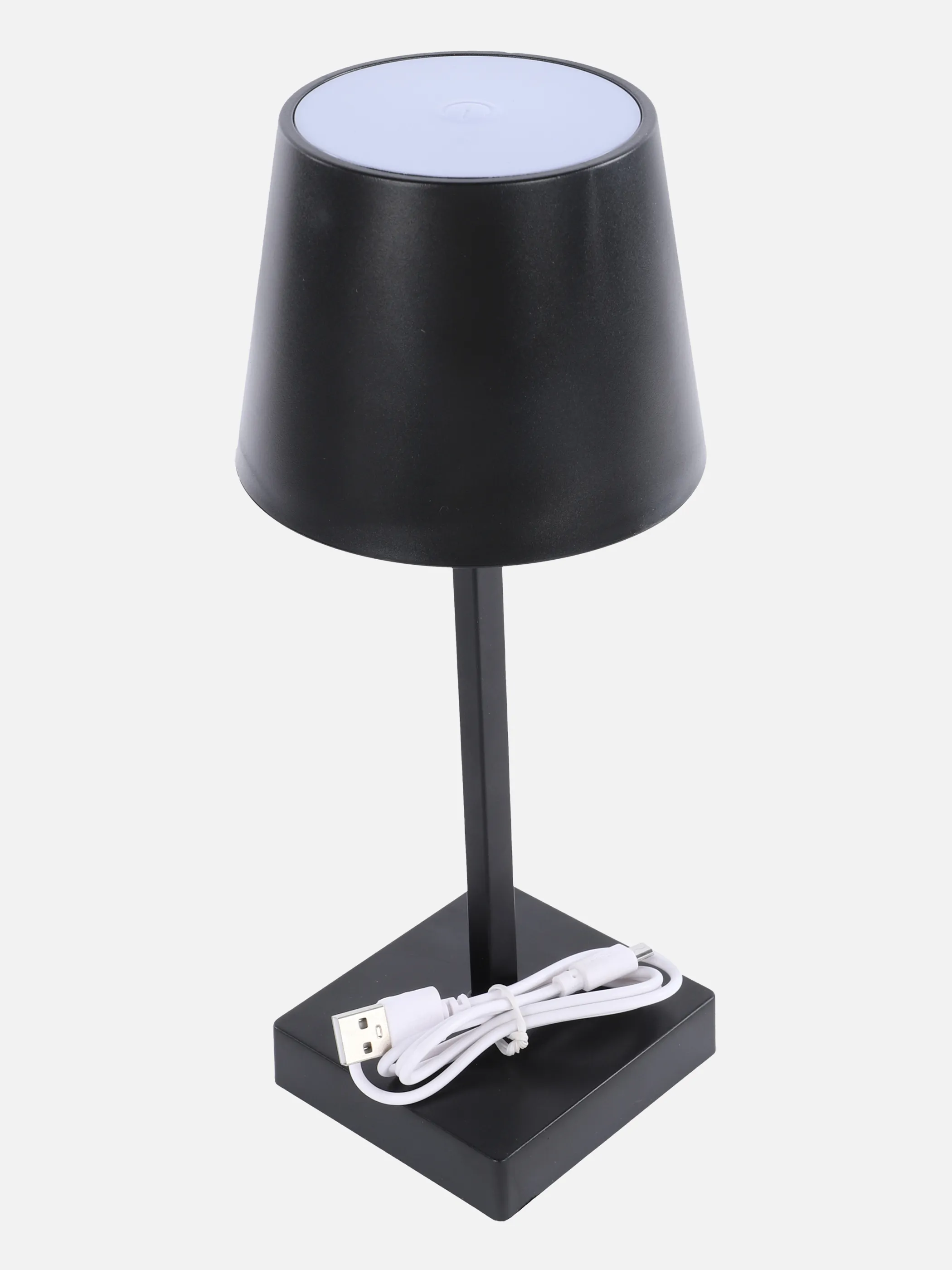 Deko Artikel LED Tischleuchte 26cm 3 Stufen Schwarz 873834 SCHWARZ 3