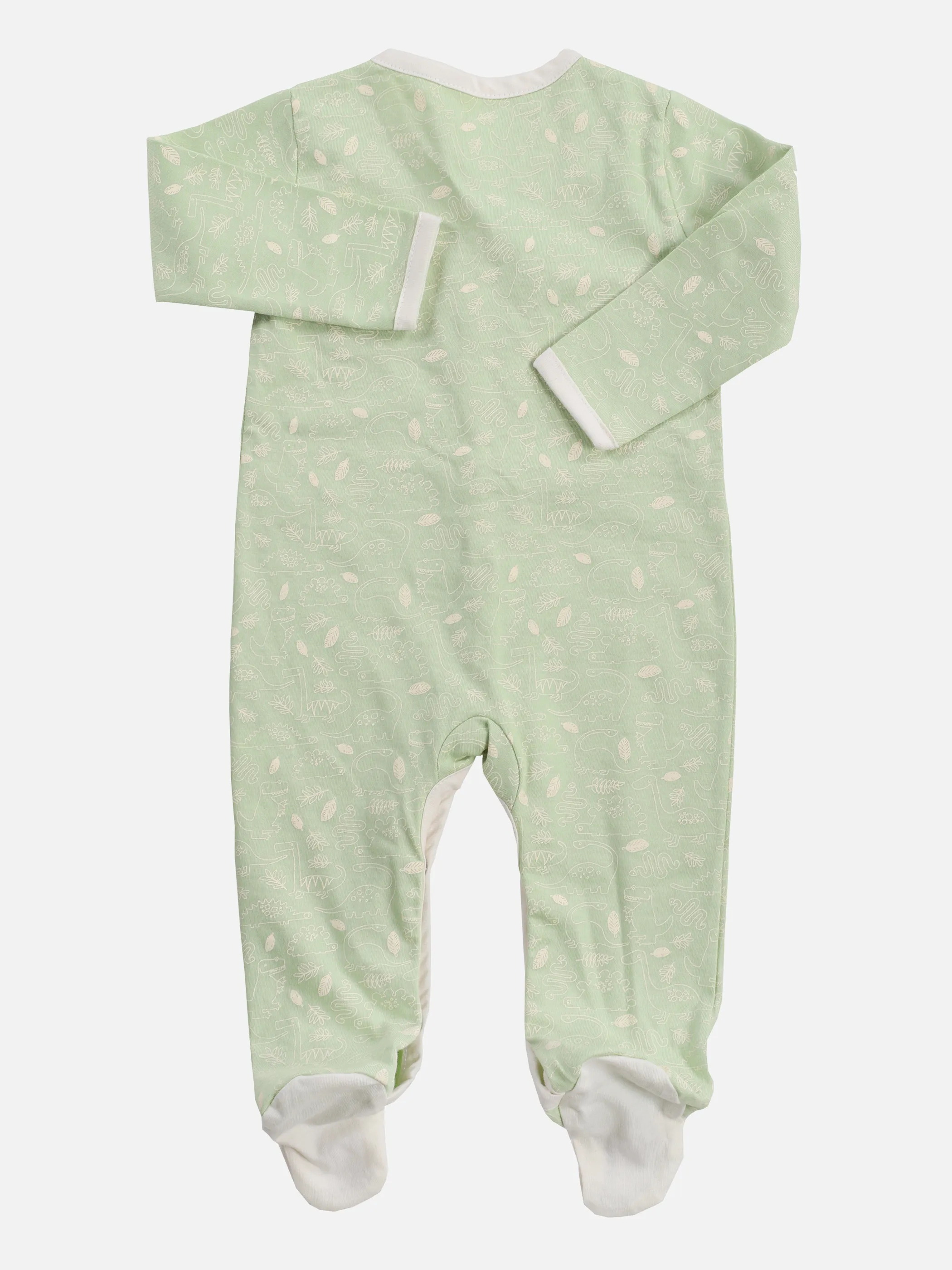 Bubble Gum BB NB Pyjama mit Fuß in h.grün Grün 860803 HELLGRÜN 2 Bubble Gum BB NB Pyjama mit Fuß in h.grün Grün 860803 HELLGRÜN 2