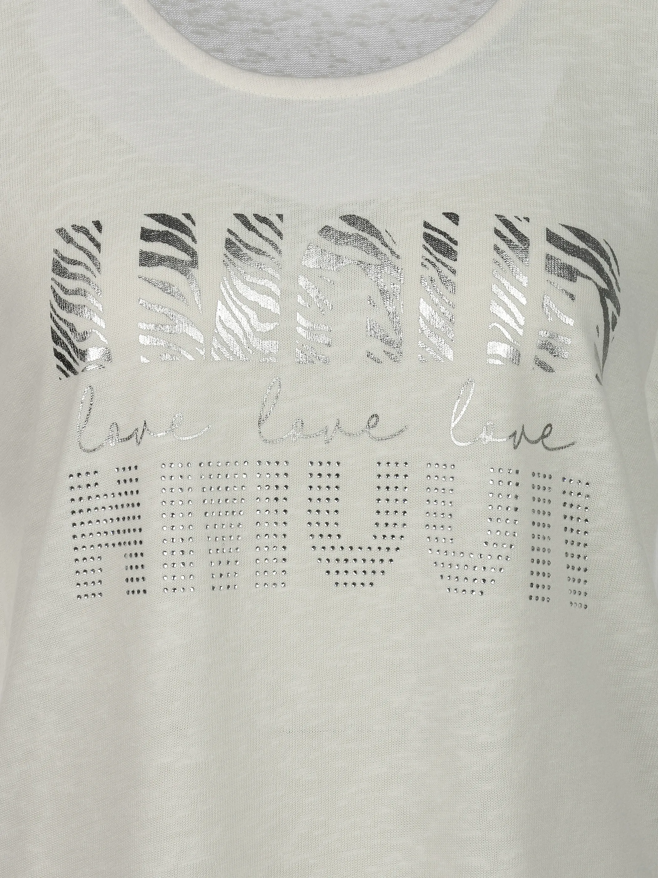 Sure Da-Shirt m. Folienprint Weiß 926143 STARWHITE 3
