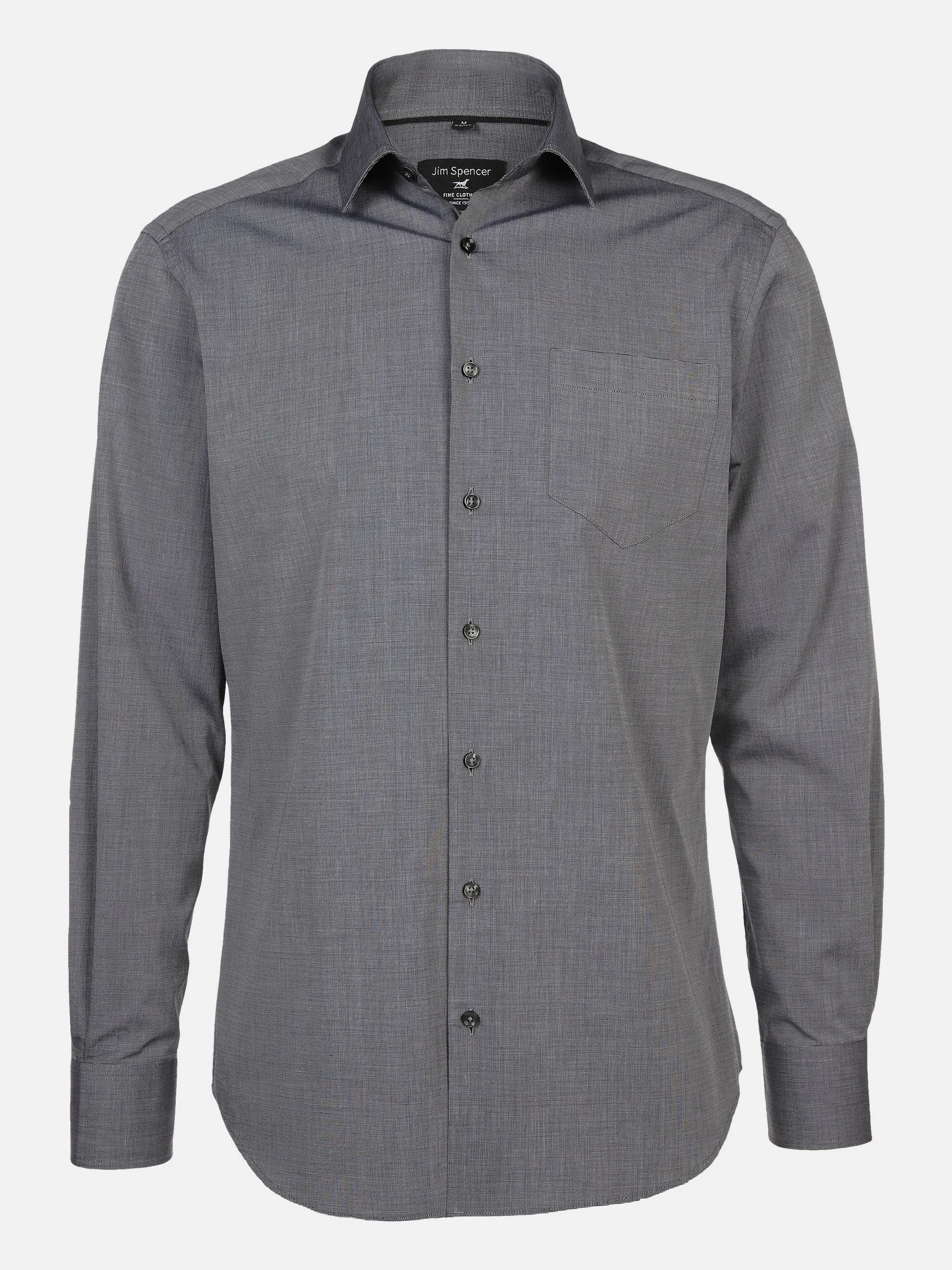 Jim Spencer He. Cityhemd 1/1 Arm MF bügelfrei Grau 877307 ANTHRA 1 Jim Spencer He. Cityhemd 1/1 Arm MF bügelfrei Grau 877307 ANTHRA 1