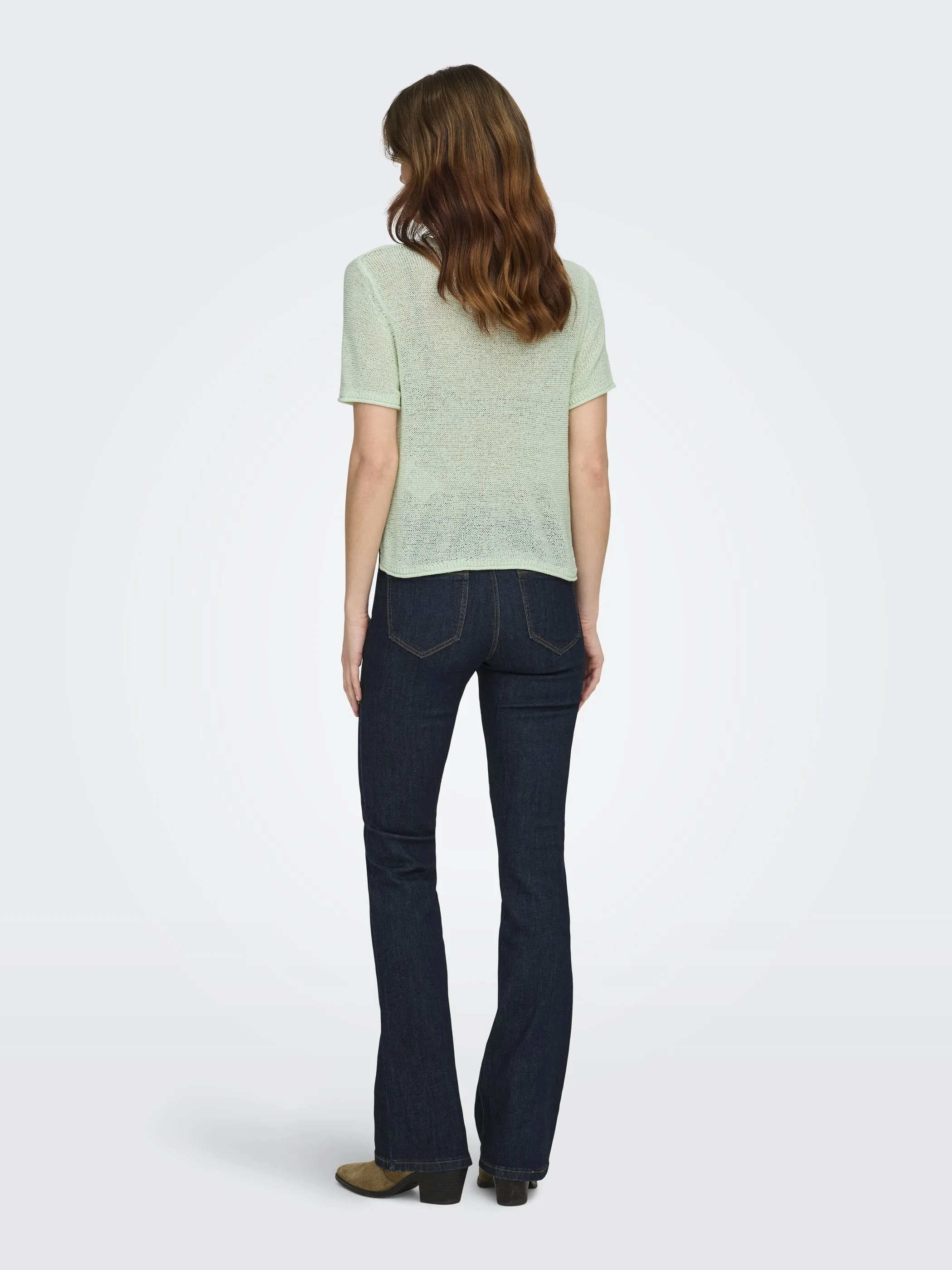 Only 15254282 ONLSUNNY S/S PULLOVER Grün 906690 202570 5