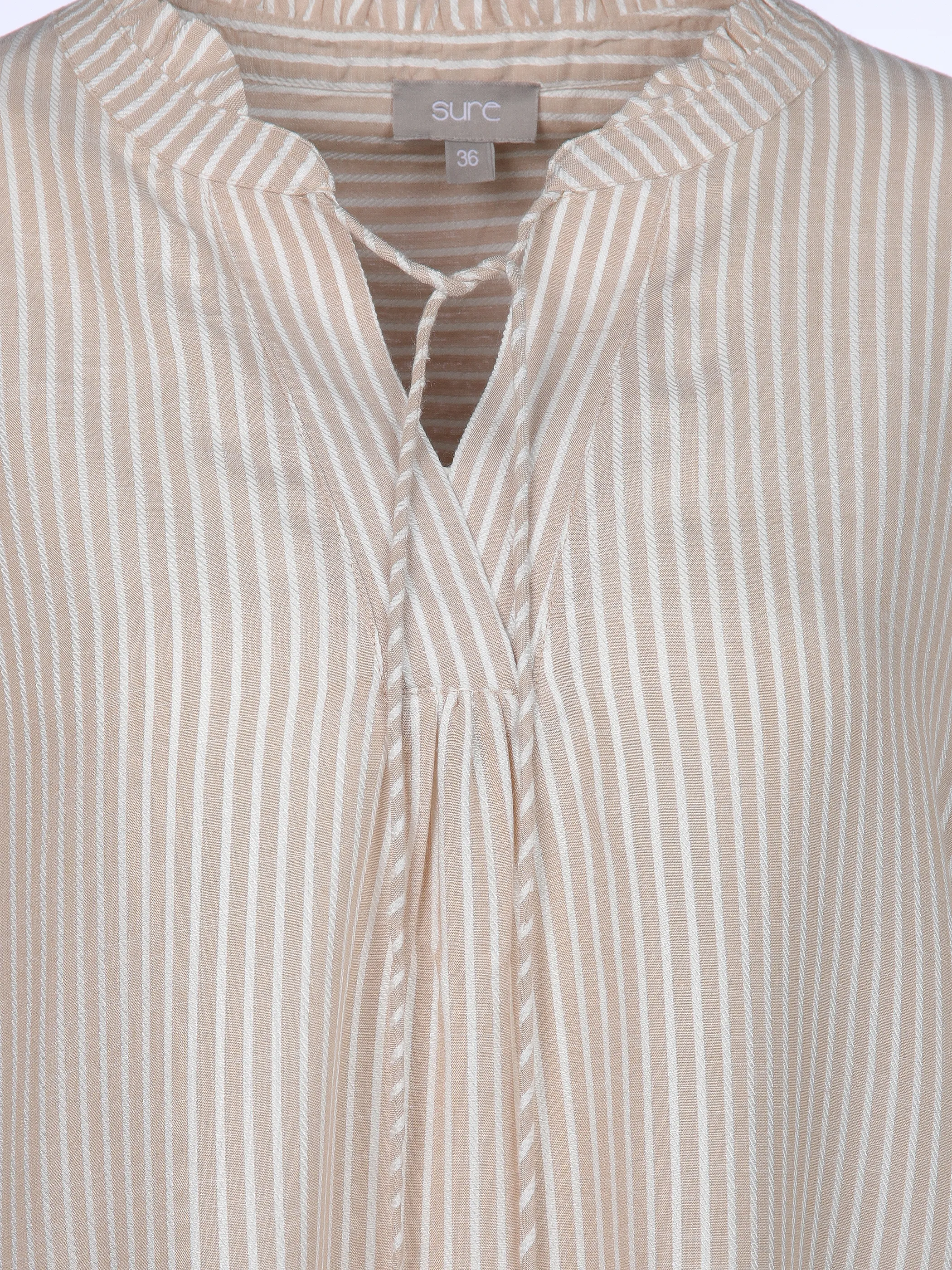 Sure Da-Bluse m. Bändchen Beige 905649 BE/OFFW 3 Sure Da-Bluse m. Bändchen Beige 905649 BE/OFFW 3