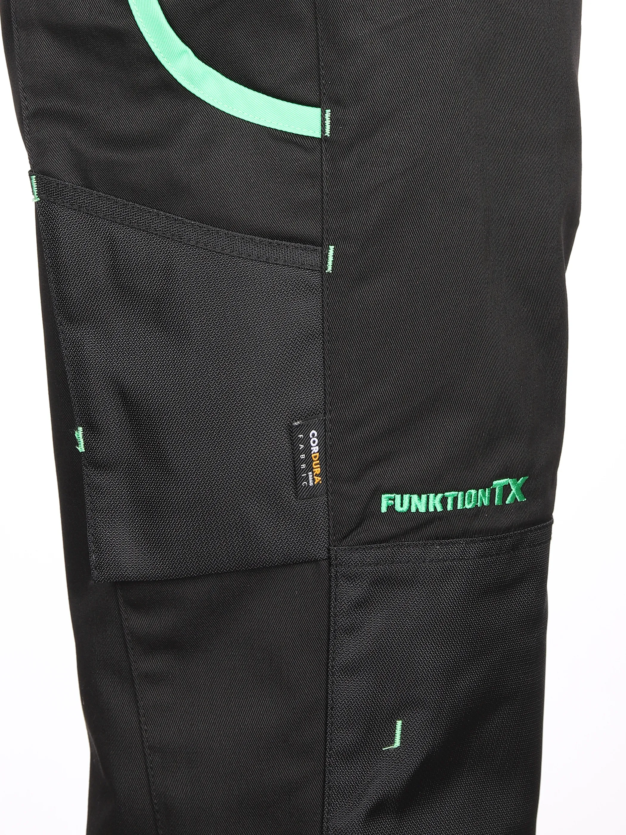 Worker He. Berufshose Neon Schwarz 828782 BLACK/GREE 5 Worker He. Berufshose Neon Schwarz 828782 BLACK/GREE 5