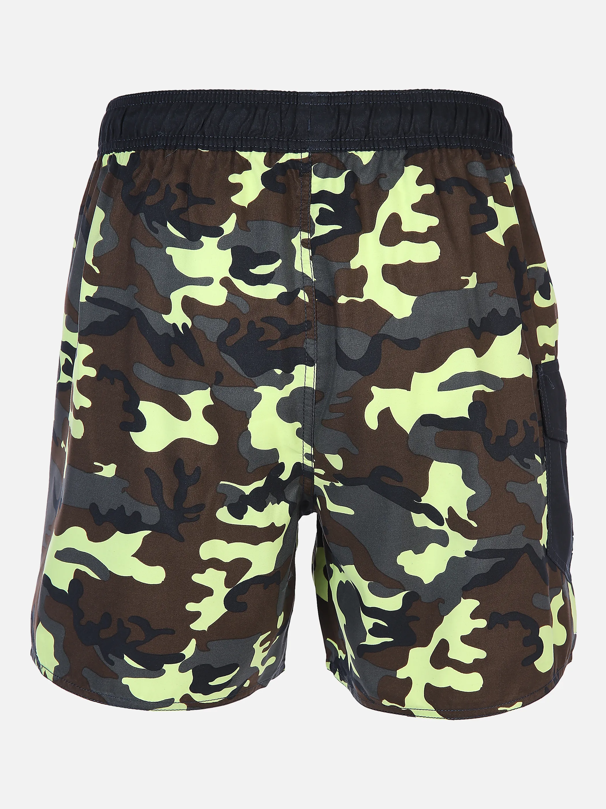 Grinario Sports He-Badeshorts mit Camouflage-M Grün 861321 KHAKI/CAMO 2