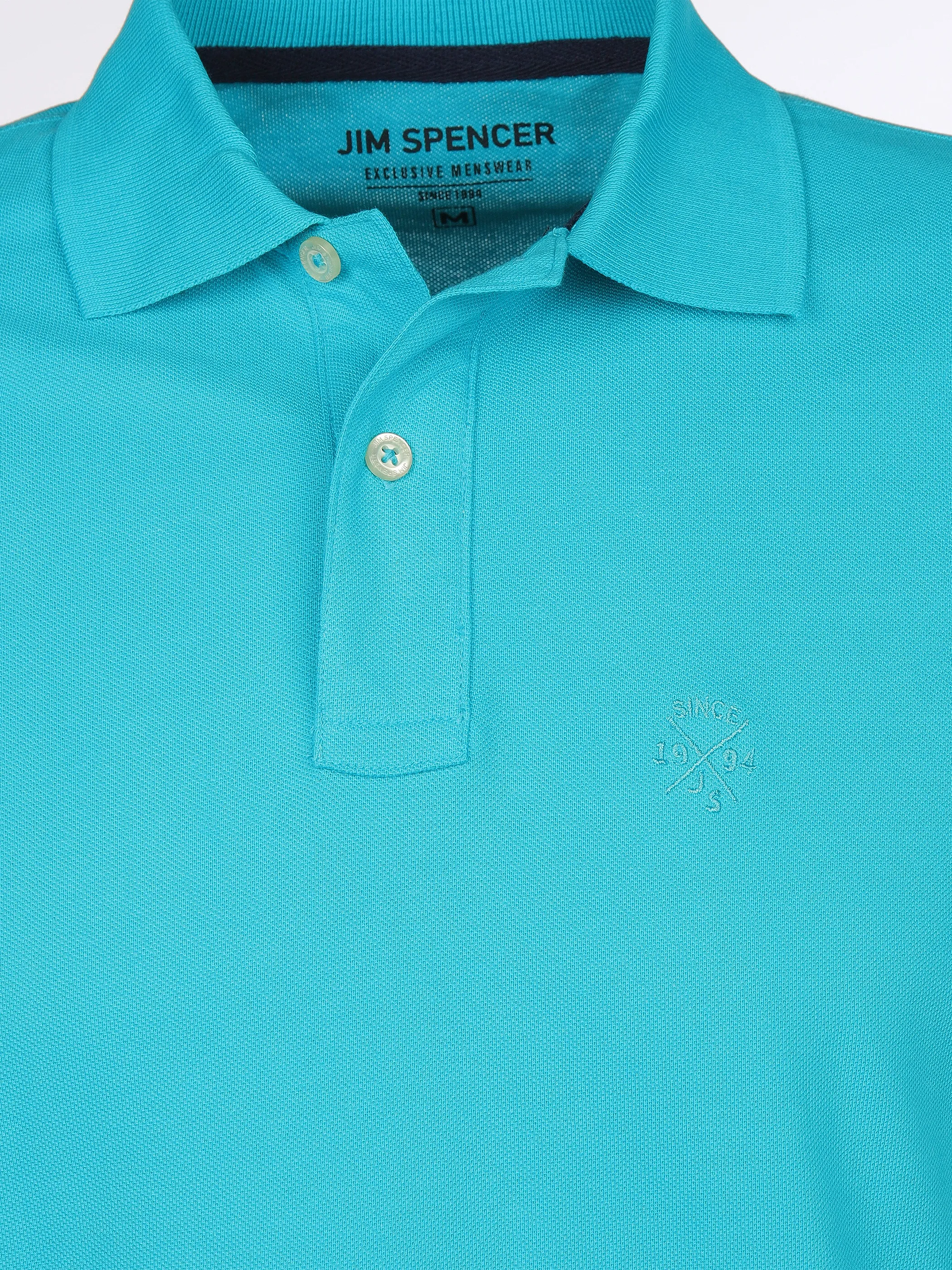 Jim Spencer He. Poloshirt 1/2 Arm uni basic Türkis 890325 POOL 3 Jim Spencer He. Poloshirt 1/2 Arm uni basic Türkis 890325 POOL 3