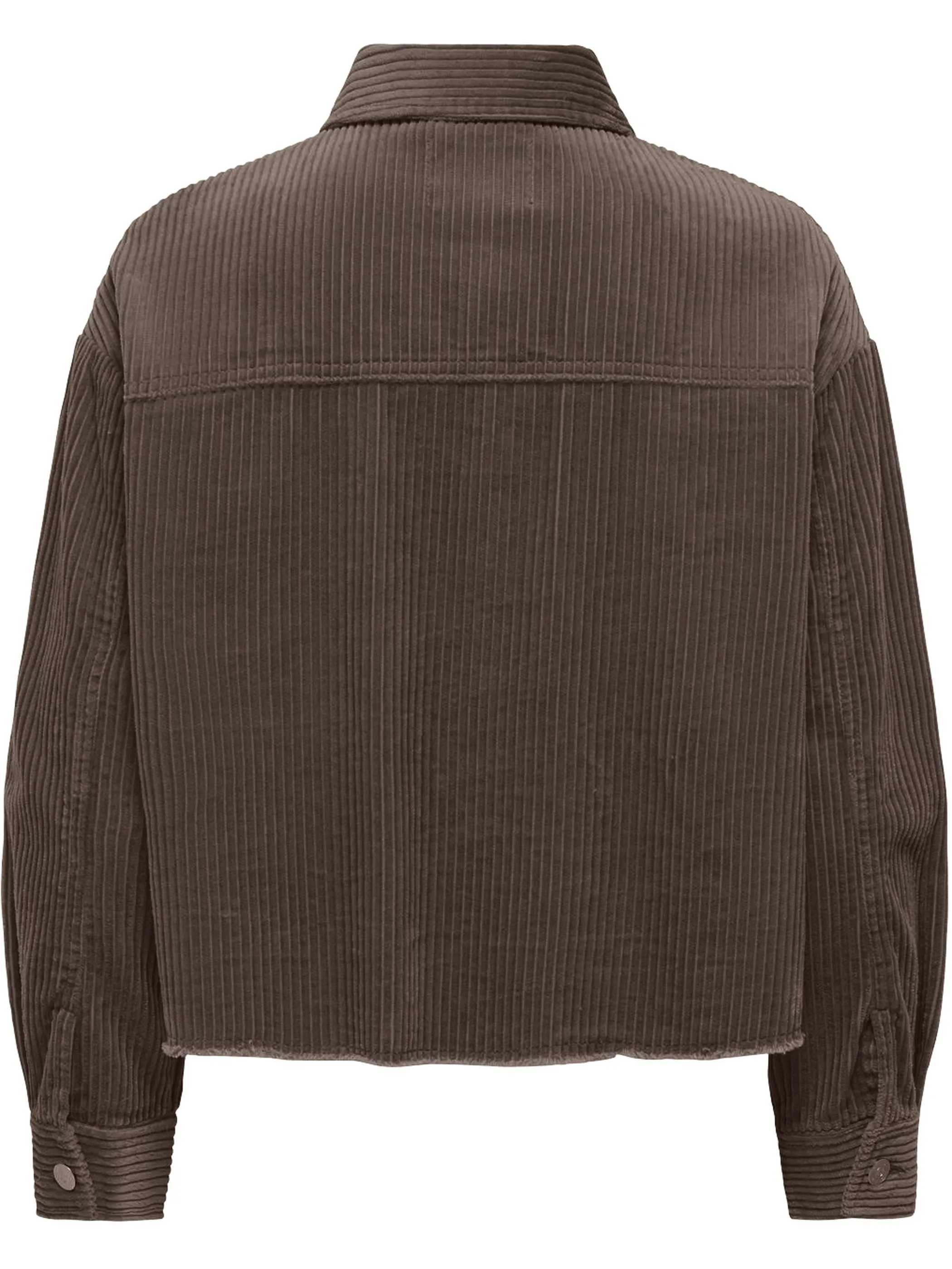 Only ONLY 15222456 ONLMARINA-ENY LIFE L/S CORD JACKET Braun 913013 273815