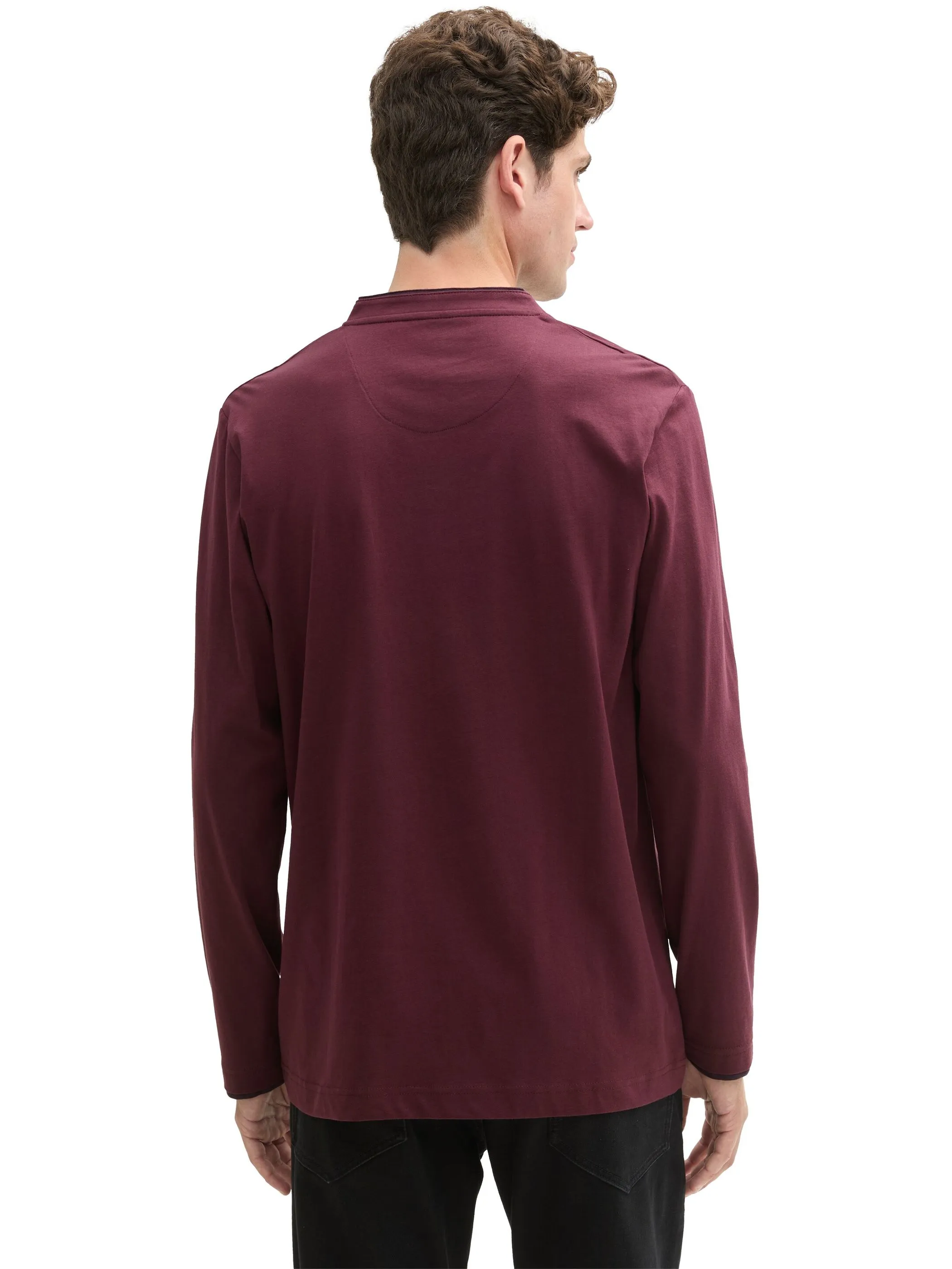 Tom Tailor 1044033 detailed serafino Rot 903298 10341 2